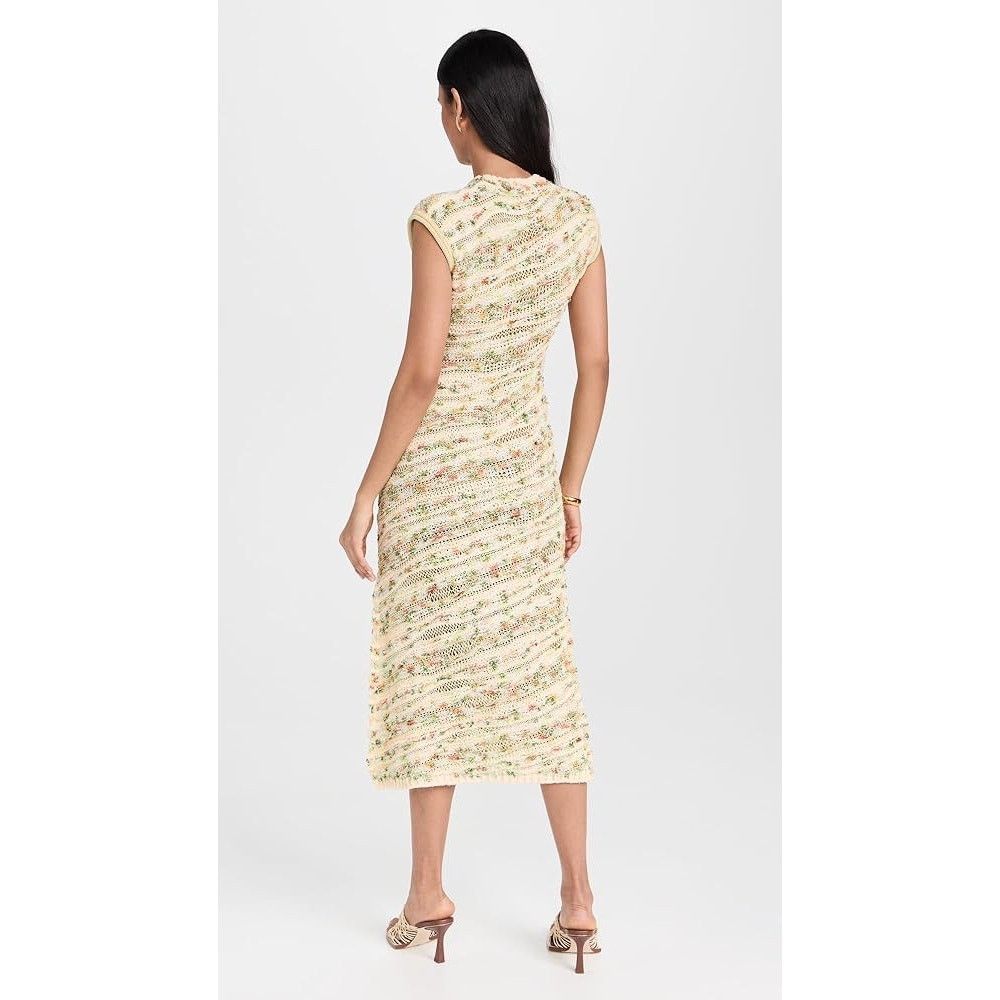 Ulla Johnson Ulla Johnson Dune Dress Confetti knit midi yellow size M Size M / US 6-8 / IT 42-44 - 14 Thumbnail