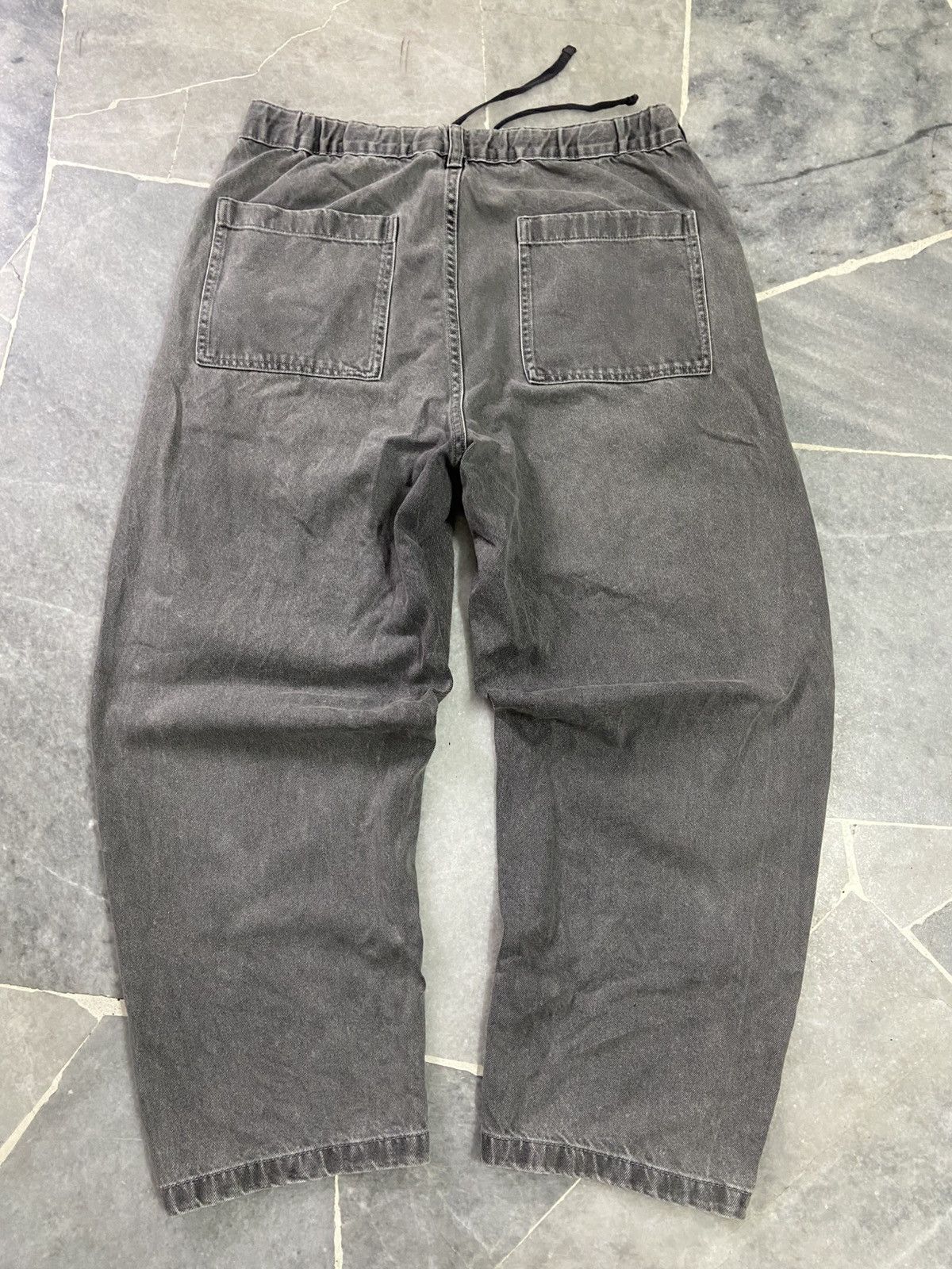 Japanese Brand Gu jeans Barrel Leg pants Size US 32 / EU 48 - 9 Thumbnail