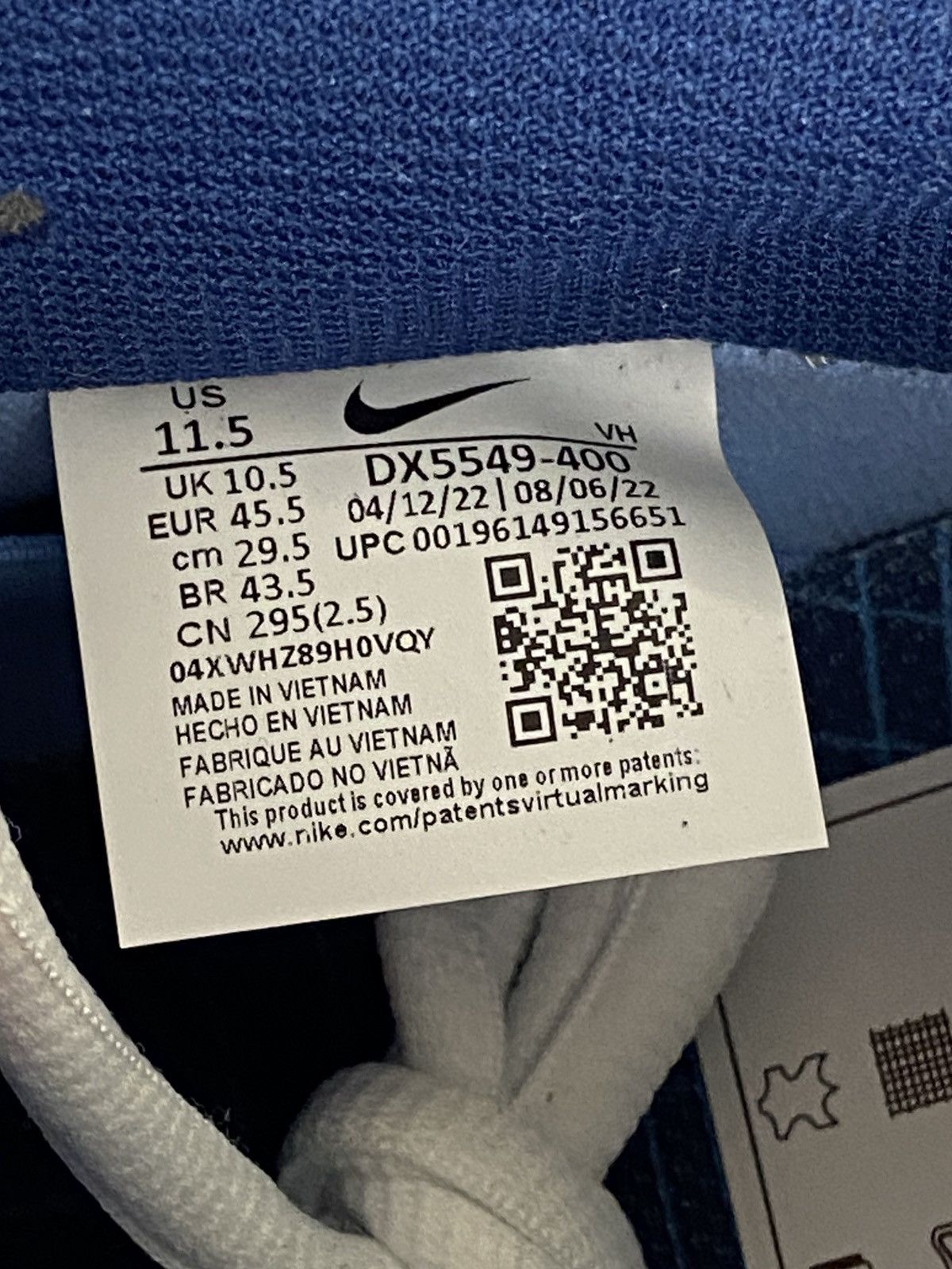 Nike New Nike SB Dunk Low Pro "Why So Sad?" Size 11,5US Size US 11.5 / EU 44-45 - 12 Thumbnail