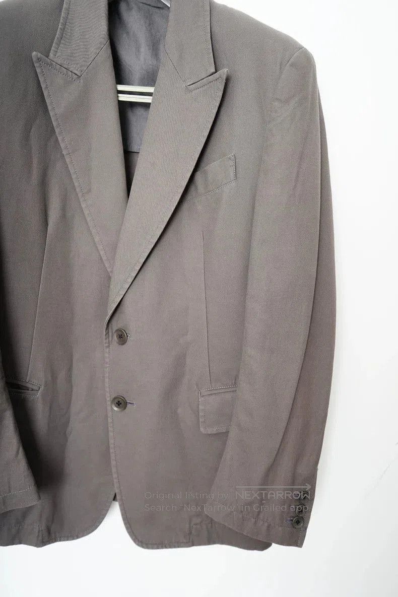 Yohji Yamamoto Yohji Yamamoto Gray Blazer Jacket Size US M / EU 48-50 / 2 - 6 Thumbnail