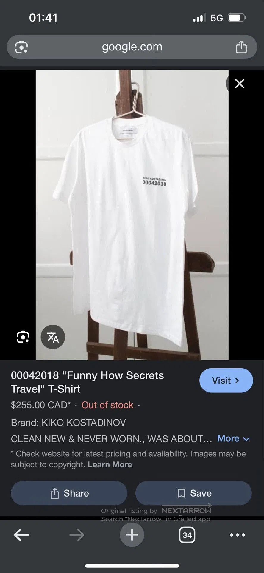 Kiko Kostadinov 2 Deaths 3 Births Kiko Kostadinov T-Shirt. Size US S / EU 44-46 / 1 - 8 Thumbnail