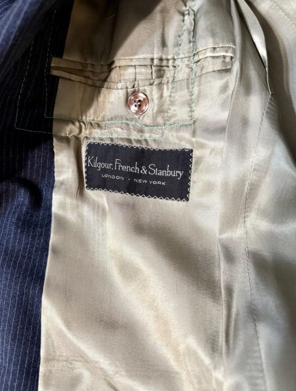 Other Kilgour, French & Stanbury Wool Blazer with Artistic Graphic Size 44R - 5 Thumbnail