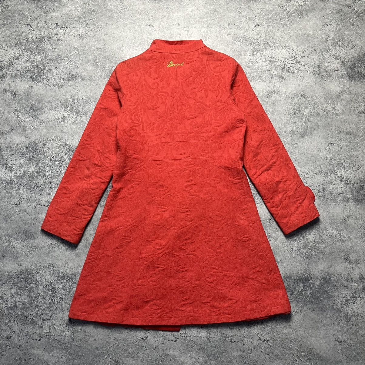 Desigual Vintage Desigual Trench Coat Jacket Avantgarde Streetwear Size XS / US 0-2 / IT 36-38 - 16 Thumbnail