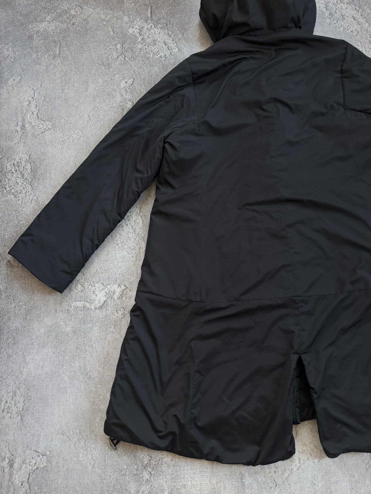 OSKA Oska 1size black jacket hooded coat zip avantgarde relaxed Size S / US 4 / IT 40 - 13 Thumbnail