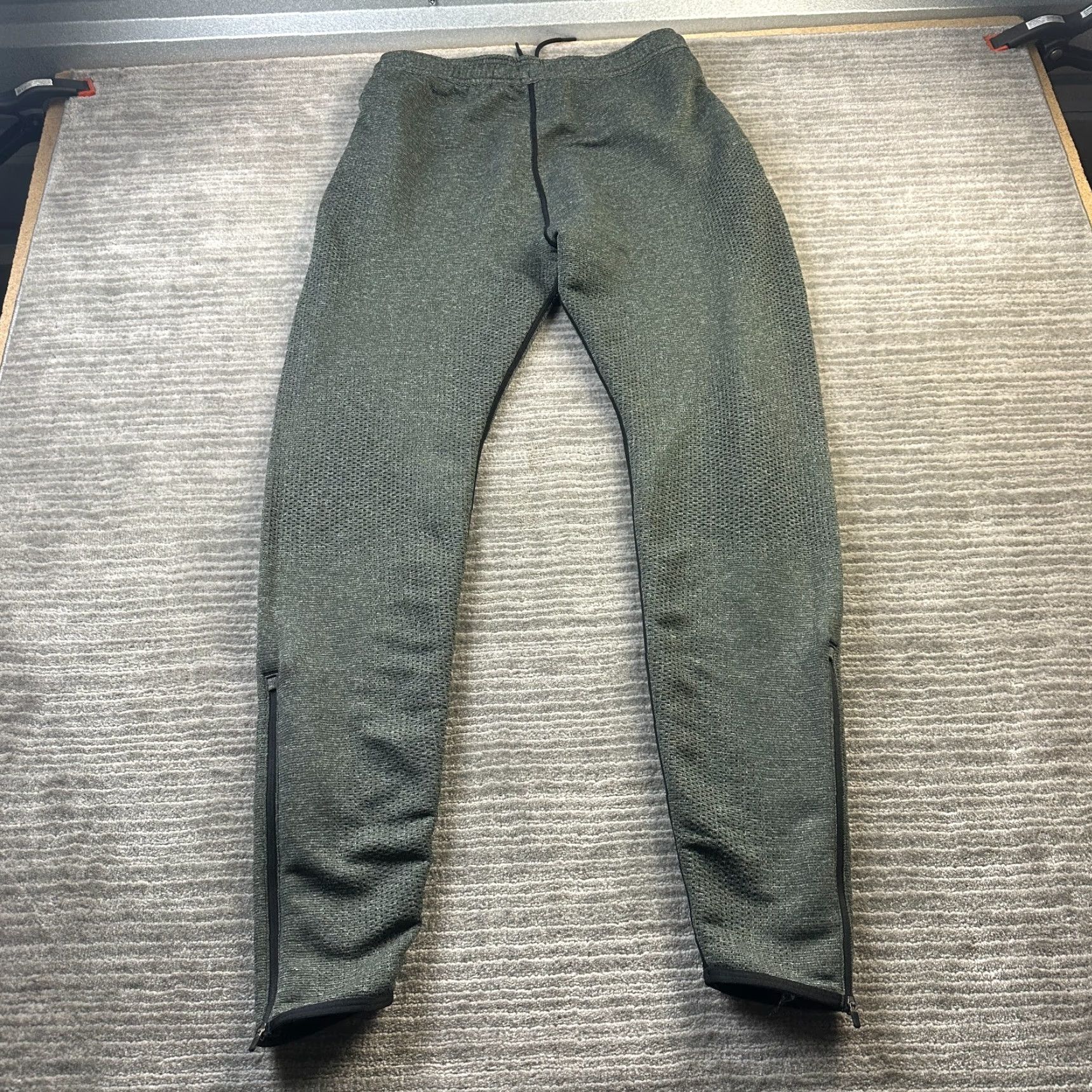 Nike Nike Pro Elite Pants Men Medium Grey Woven USA Olympic Team Track Sweatpants Size US 31 - 2 Thumbnail