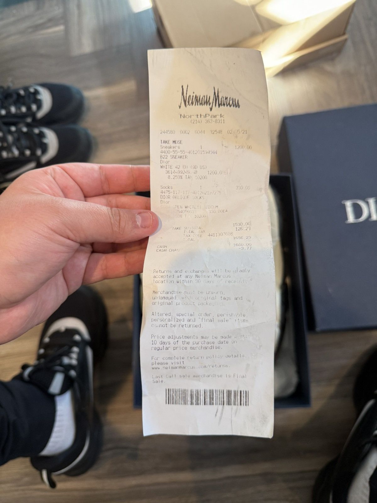 Dior Dior B22 ‘Triple White’ Size US 9 / EU 42 - 11 Thumbnail