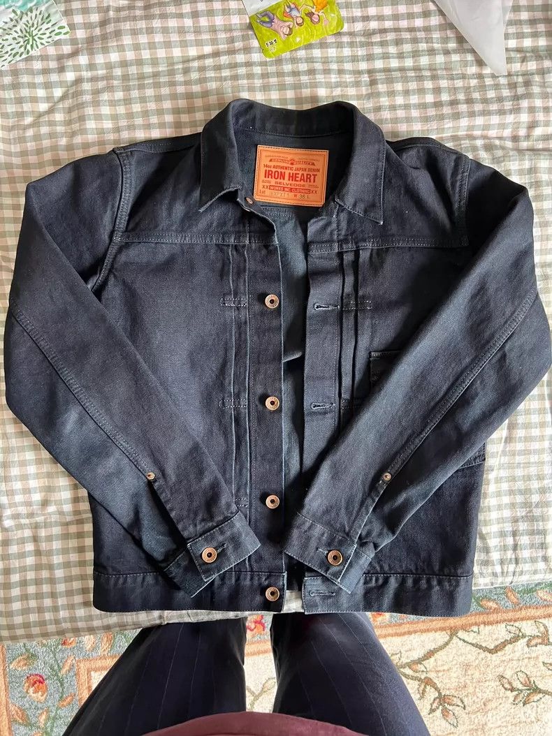 Iron Heart Iron heart W36Denim jacket, denim jacket Size US S / EU 44-46 / 1 - 1 Thumbnail