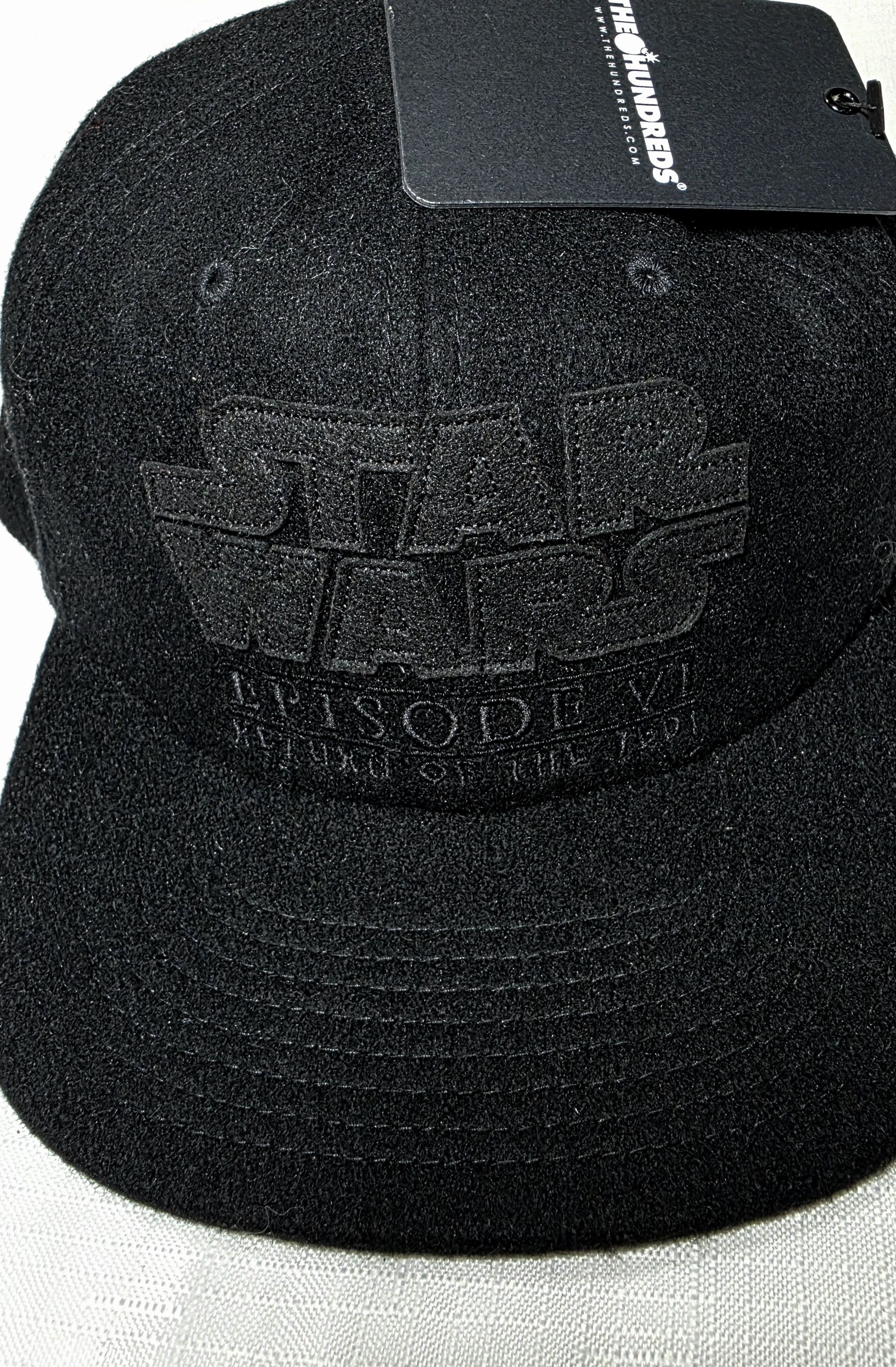 Star Wars × The Hundreds THE HUNDREDS X Star Wars Collab Black SnapBack Hat New Size ONE SIZE - 2 Thumbnail