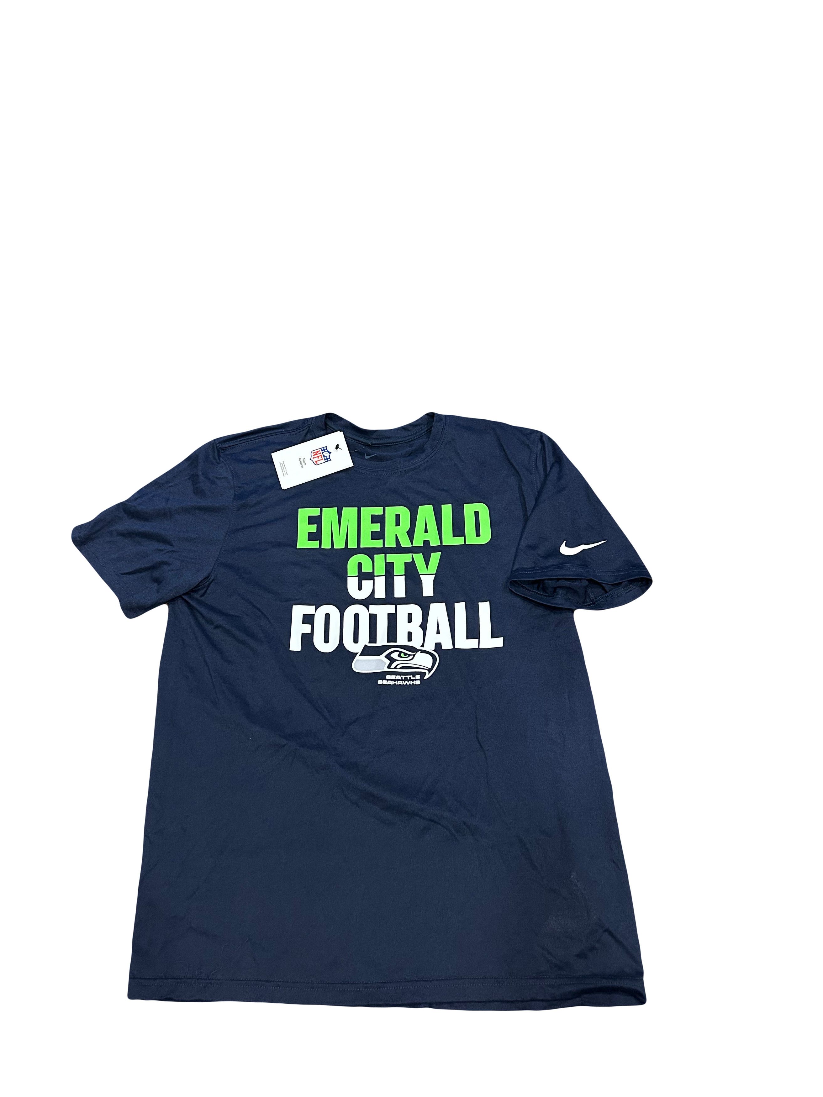 Nike NWT Seattle Seahawks Nike DriFit Medium Emerald City T-Shirt Size US M / EU 48-50 / 2 - 1 Preview