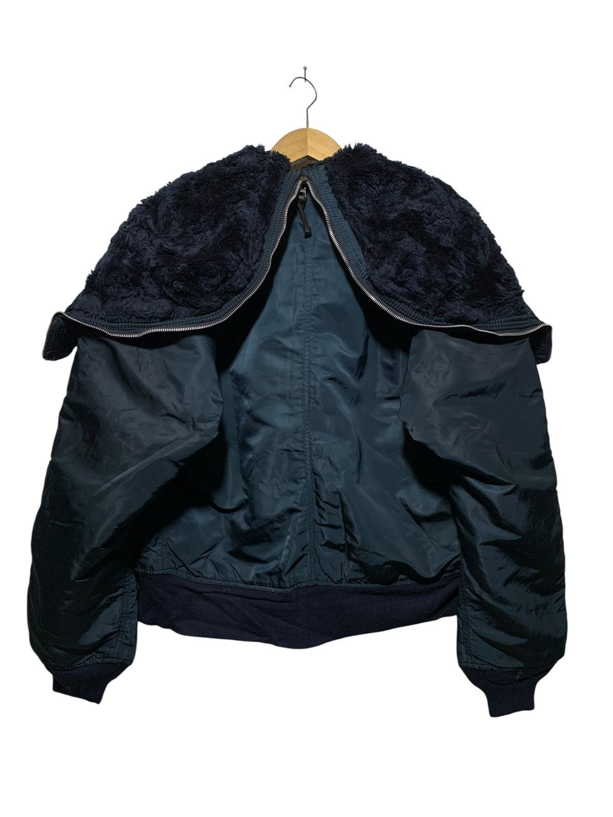 If Six Was Nine Vintage Alpha industries N2B fur bomber jacket hoodie Size US M / EU 48-50 / 2 - 4 Thumbnail
