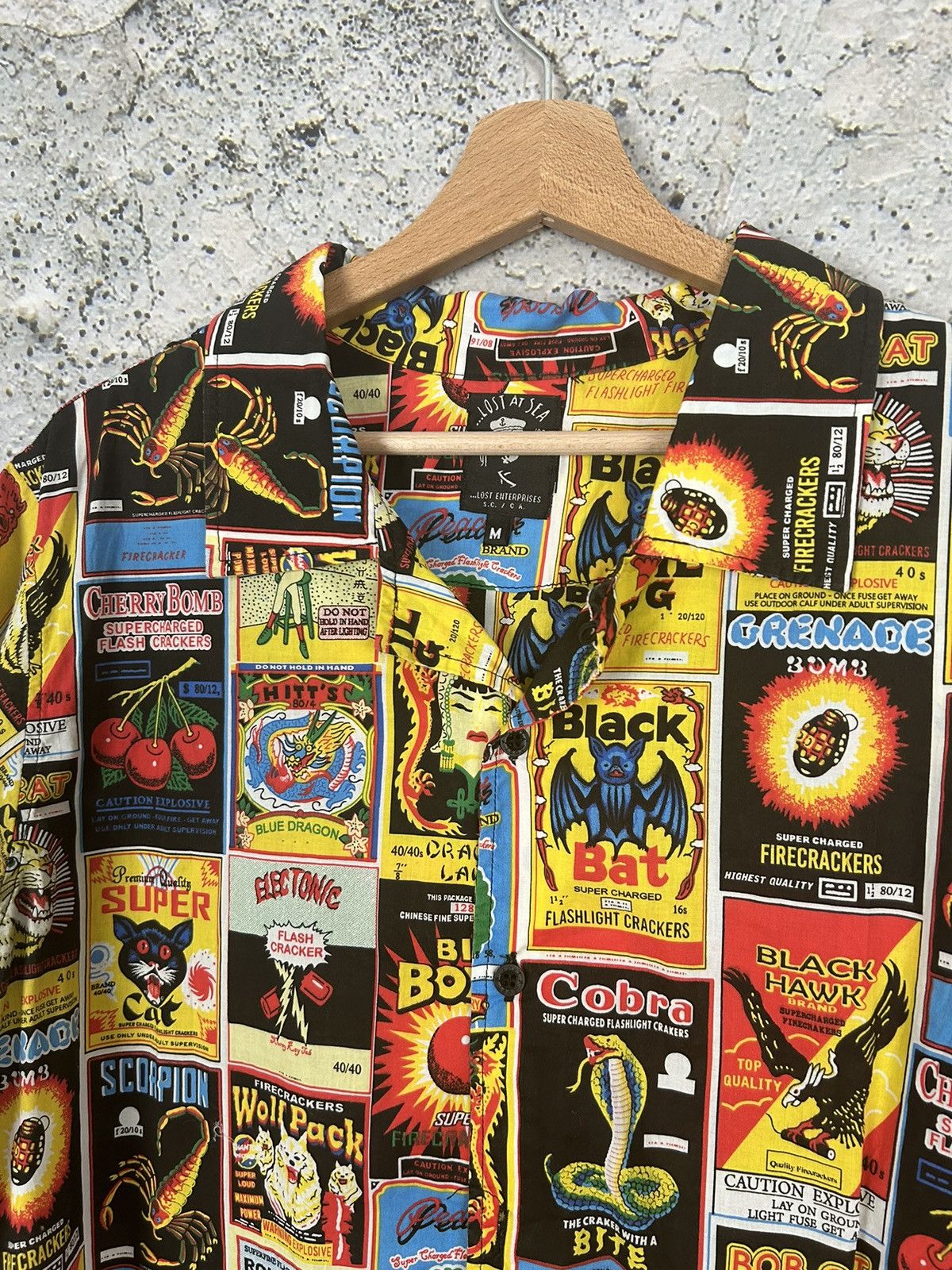 Vintage Vintage Crazy Shirt Summer Comics Hype Streetwear Y2K Size US M / EU 48-50 / 2 - 3 Thumbnail