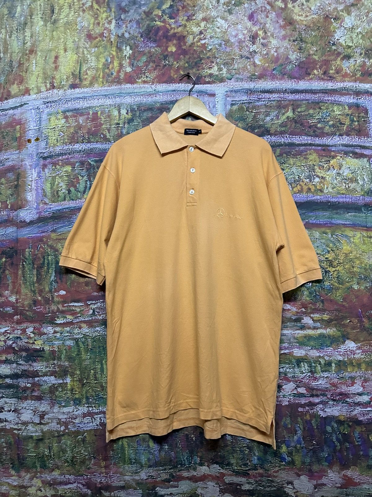 Mercedes-Benz Mercedes Benz button basic tee Size US XL / EU 56 / 4 - 1 Thumbnail