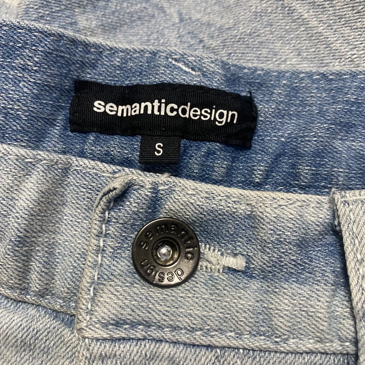 semanticdesign Semantic Design Denim Curve Leg Jeans Size US 30 / EU 46 - 16 Thumbnail