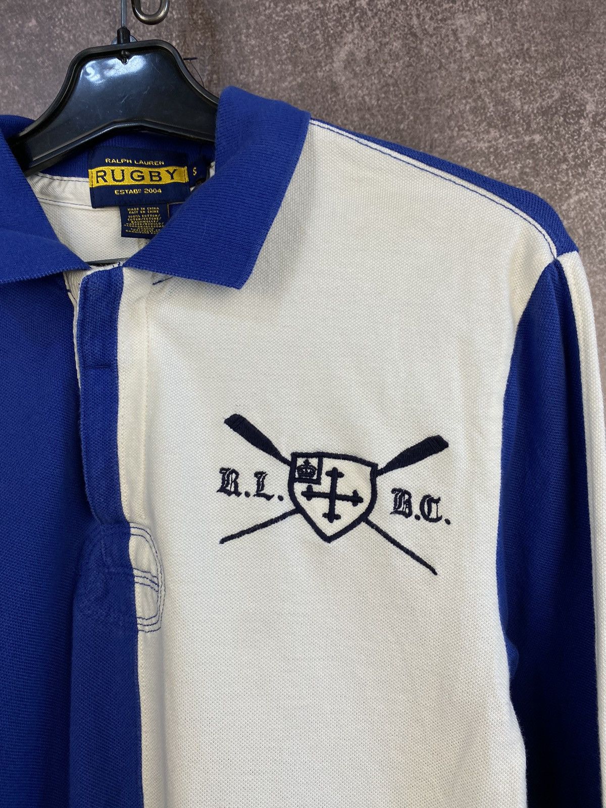 Polo Ralph Lauren Vintage 90s Polo Ralph Lauren Rugby Long Sleeve Shirt Size US S / EU 44-46 / 1 - 4 Thumbnail