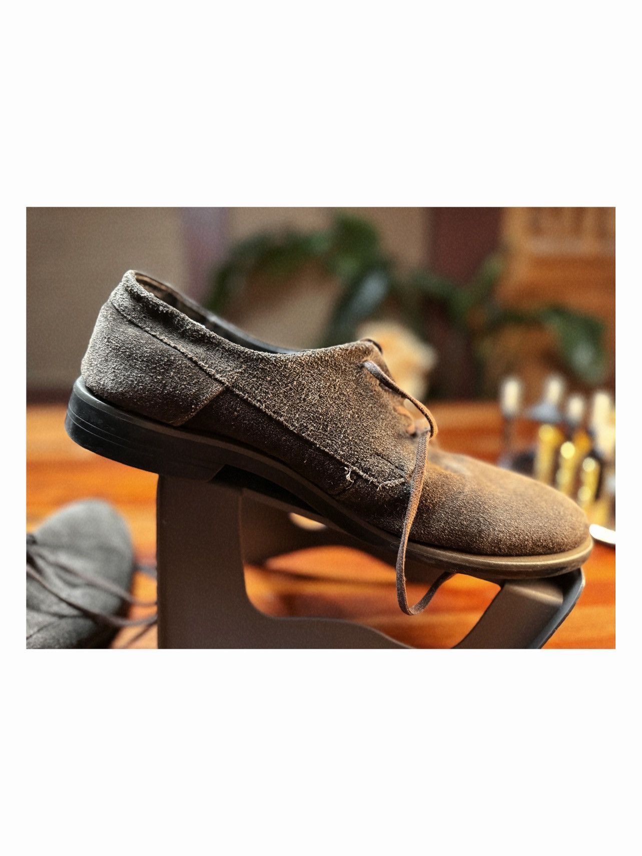 Calvin Klein Calvin Klein Men’s Brown Suede Lace-Up Shoes Size US 11 / EU 44 - 6 Thumbnail