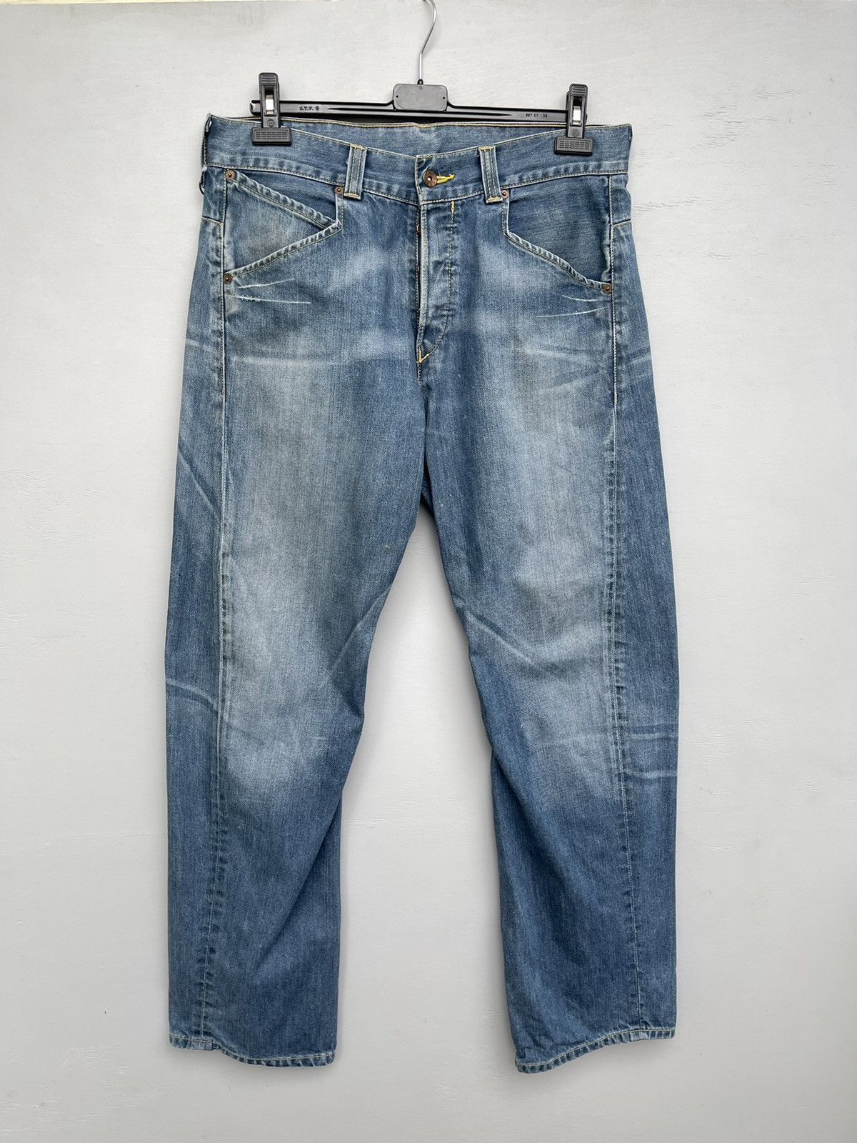 Levi s Streetwear Vintage Levis Engineered Twisted Baggy Vintage Jeans Contrast Stitch Grailed