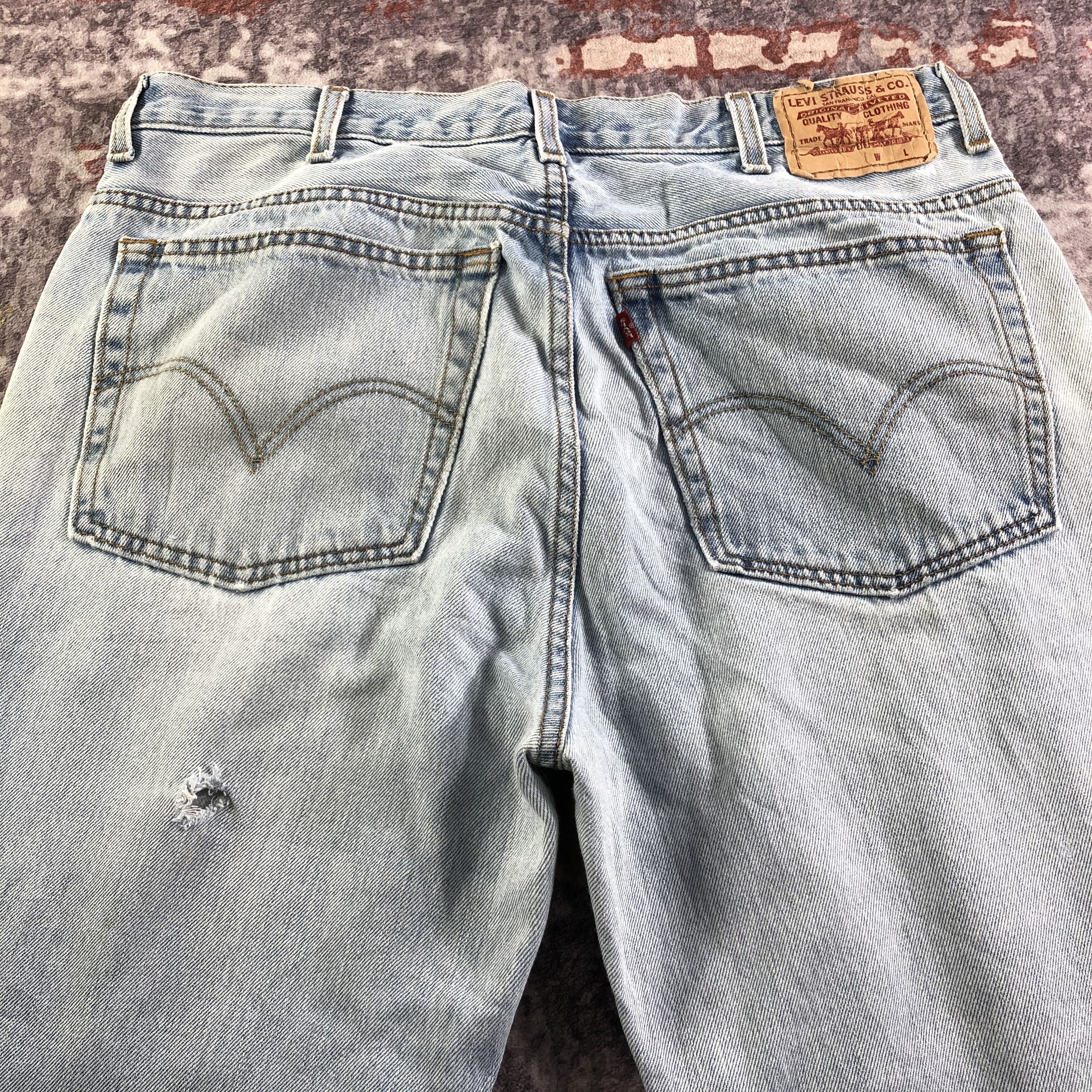 Levi's × Vintage Vintage Light Wash Levis Jeans-JM3454 Size 36" / US 14 / IT 50 - 4 Thumbnail