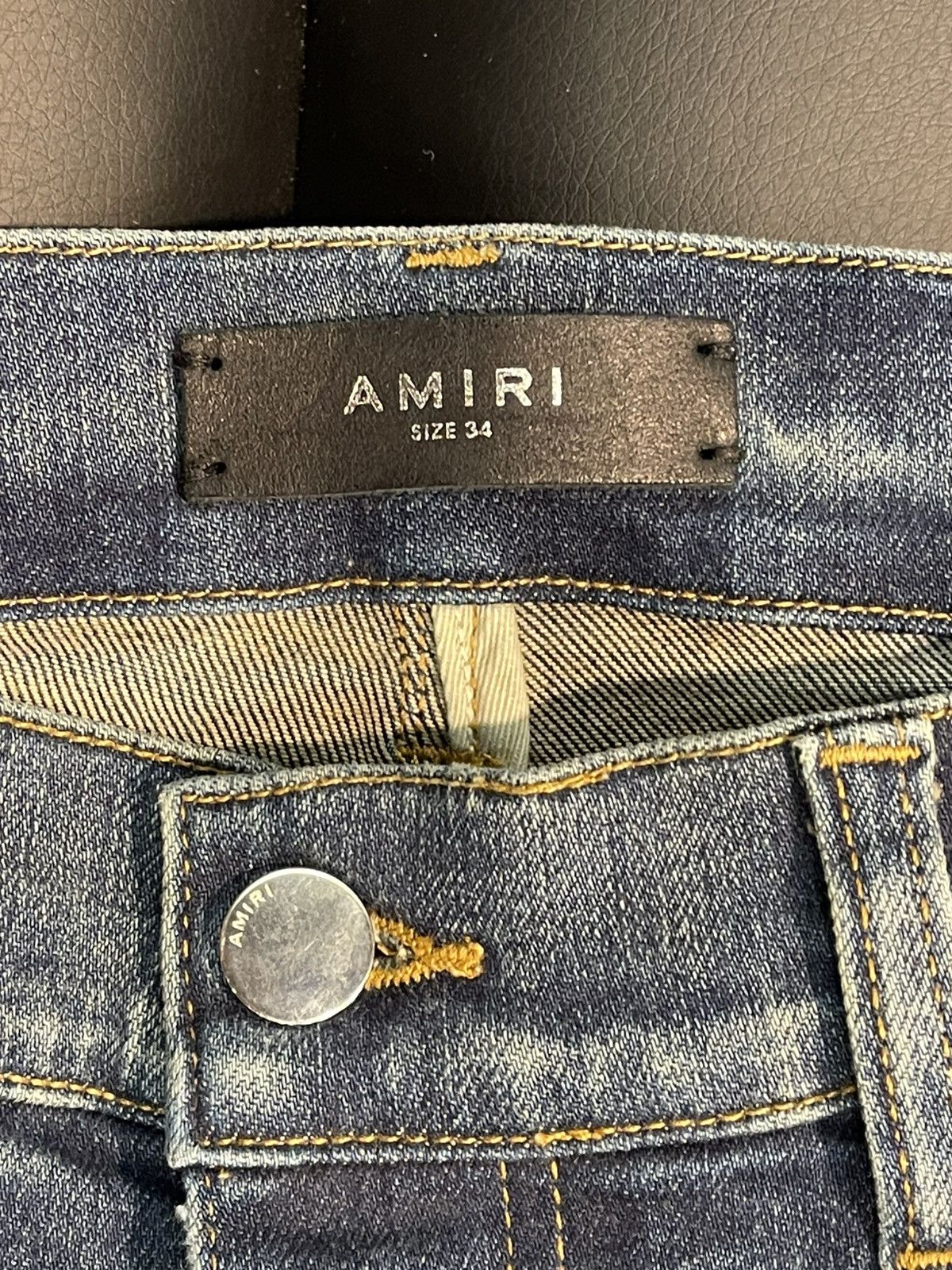 Amiri Size 34 - Amiri Plain Skinny Blue Denim Retail $1,090 Size US 34 / EU 50 - 5 Thumbnail