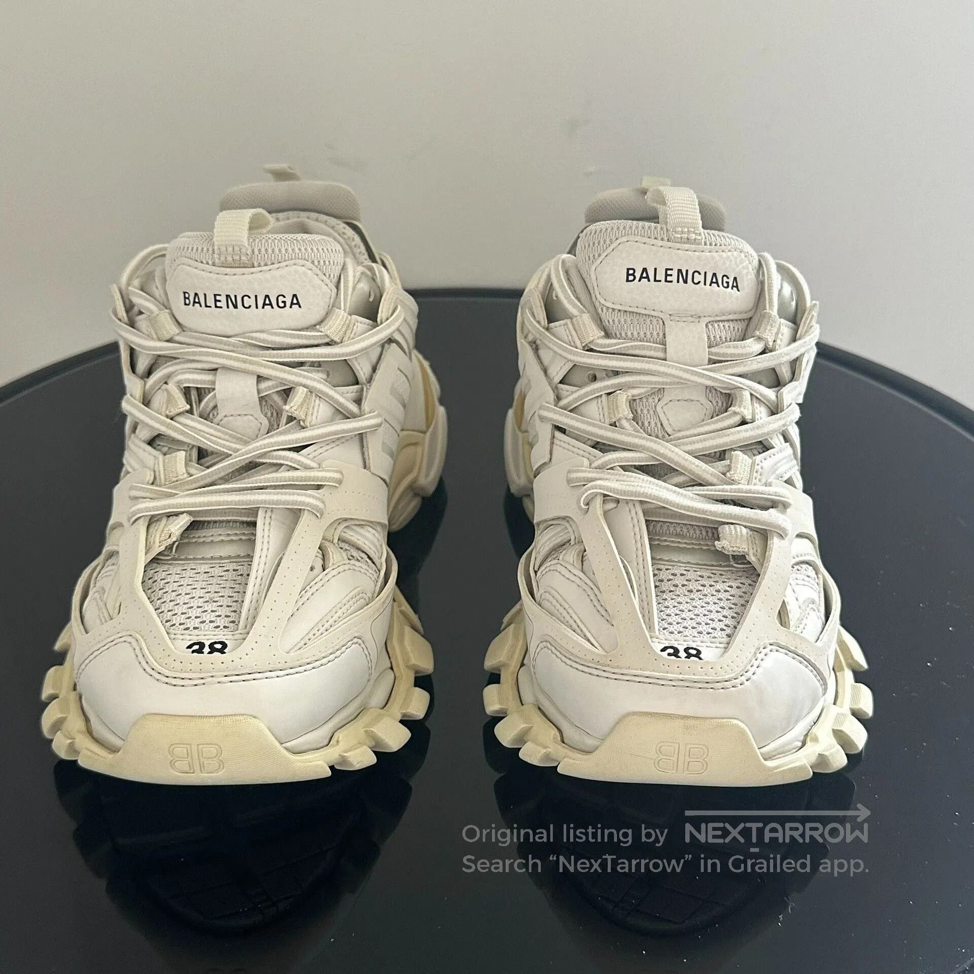 Balenciaga balenciaga track women's sneakers in white. Size US 7 / IT 37 - 2 Thumbnail