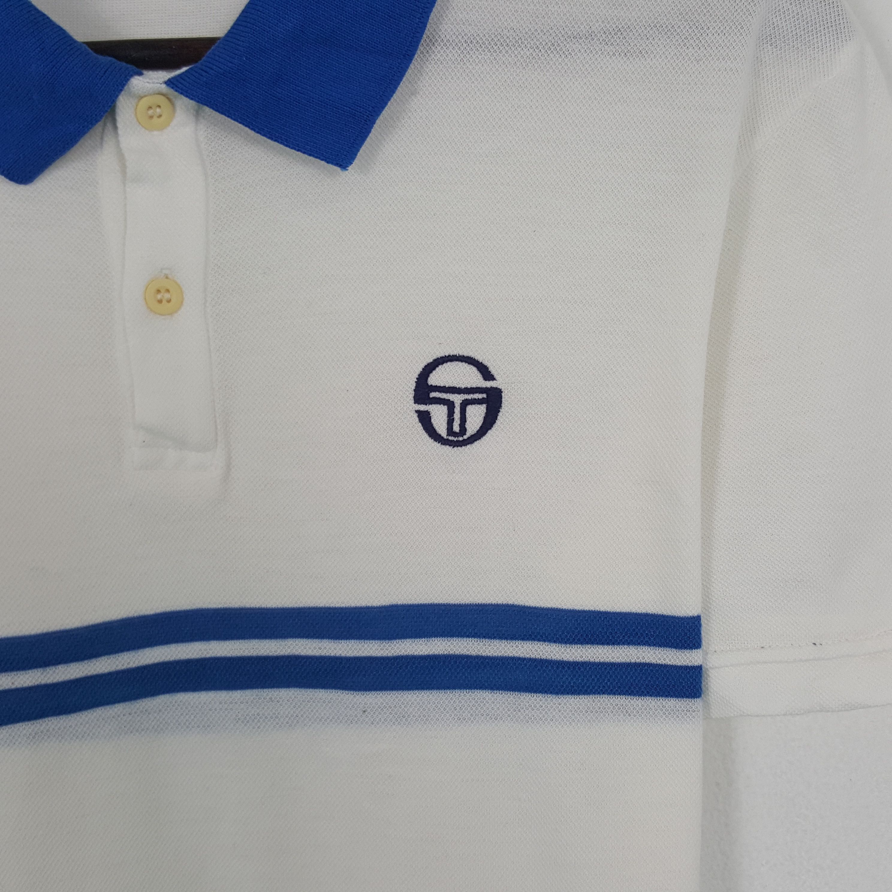 Sergio Tacchini × Vintage Vintage Sergio Tacchini Polos Shirt Size US S / EU 44-46 / 1 - 2 Thumbnail