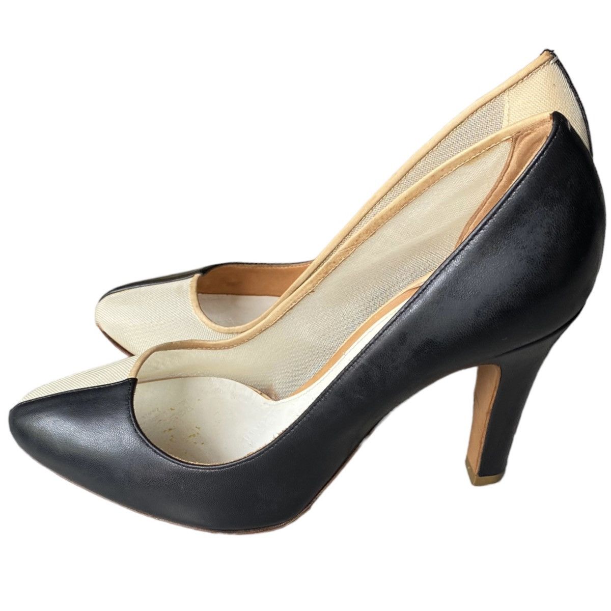 Maison Margiela SS08 Margiela Black Half Mesh Heels Size US 6.5 / IT 36.5 - 2 Thumbnail