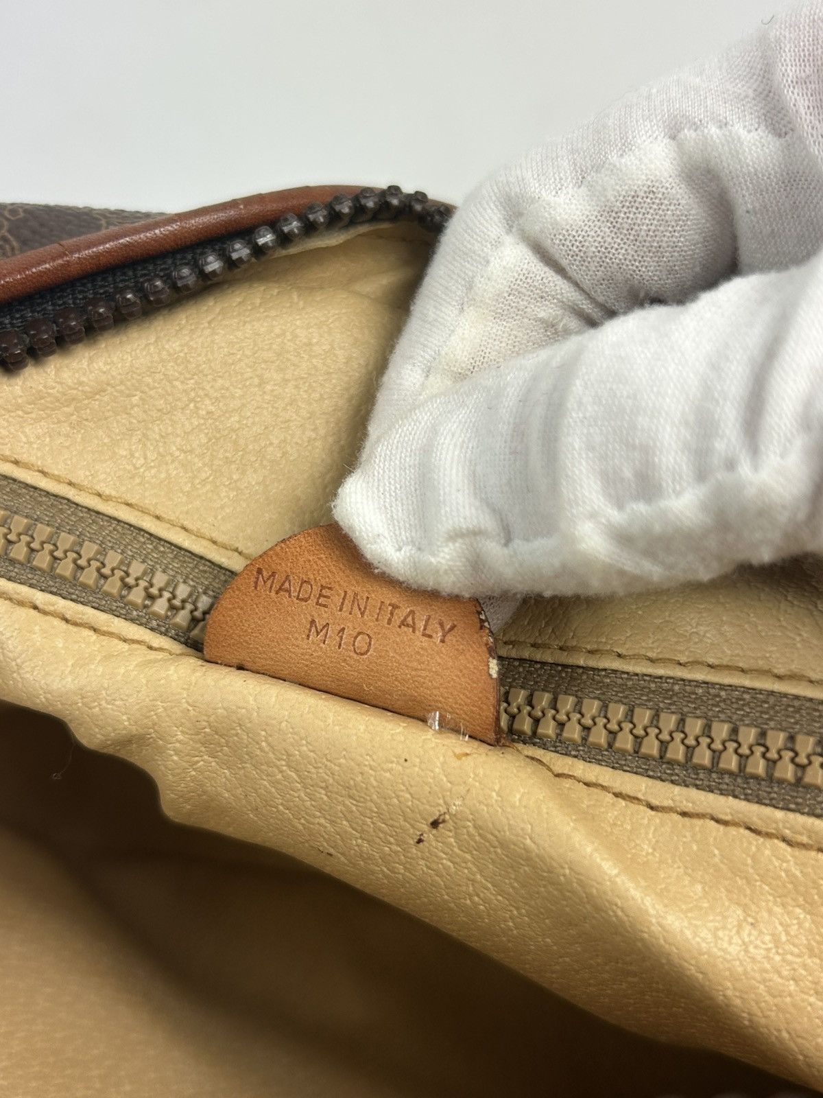 Celine Celine Macadam Leather Bow Crossbody Bag Size ONE SIZE - 7 Thumbnail