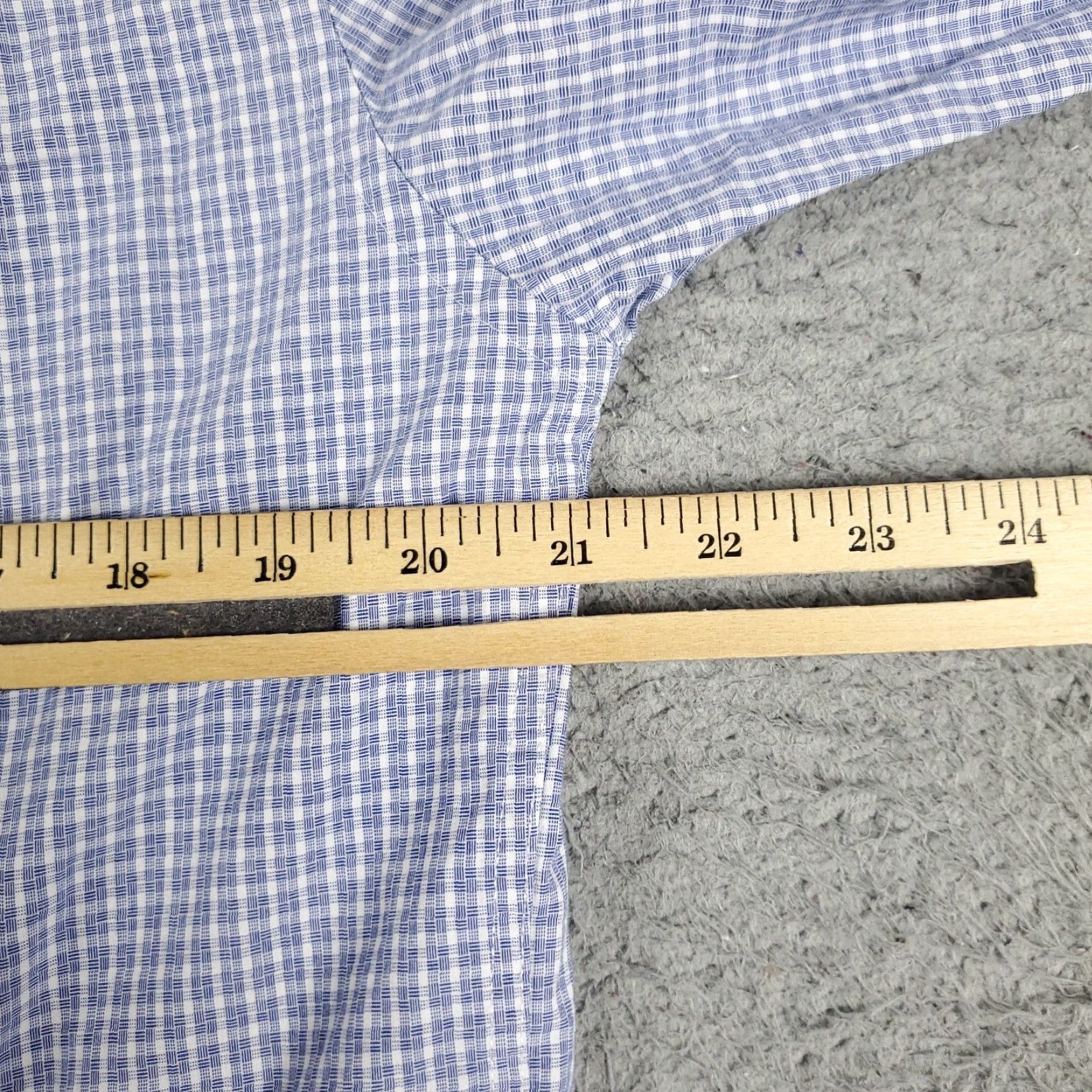Tommy Hilfiger Tommy Hilfiger Button-Up Shirt Mens Large Blue Plaid Long Sleeve Casual Size US L / EU 52-54 / 3 - 5 Thumbnail