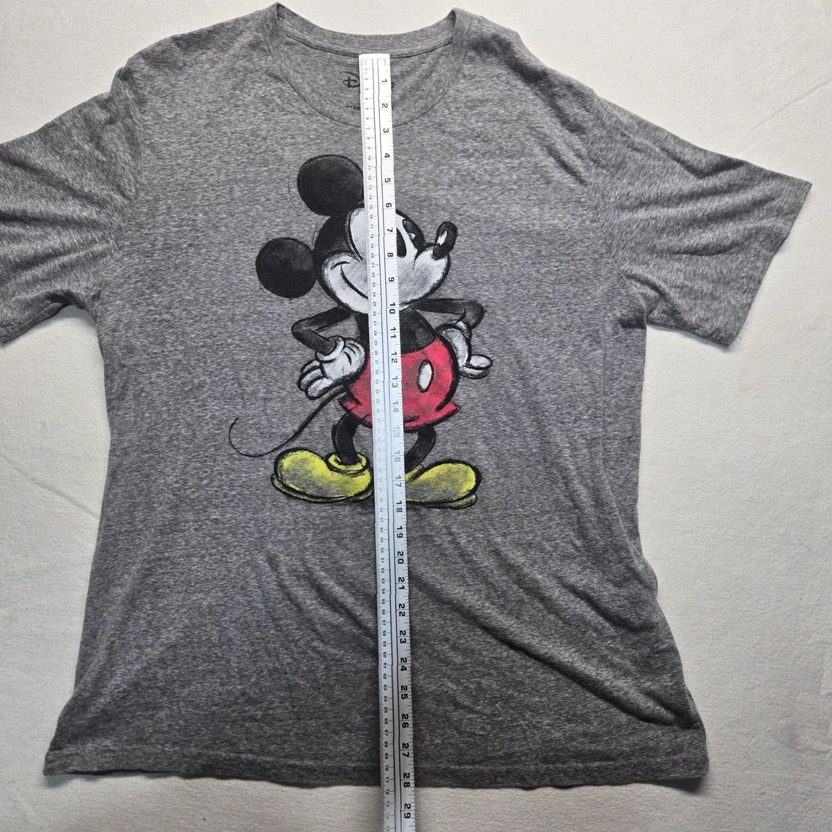 Disney VINTAGE Disney Women's T-Shirt Mini Mouse Gray Short Sleeve 2X Plus Size Cotton 90s Ladies Size XXL / US 16-18 / IT 52-54 - 6 Thumbnail