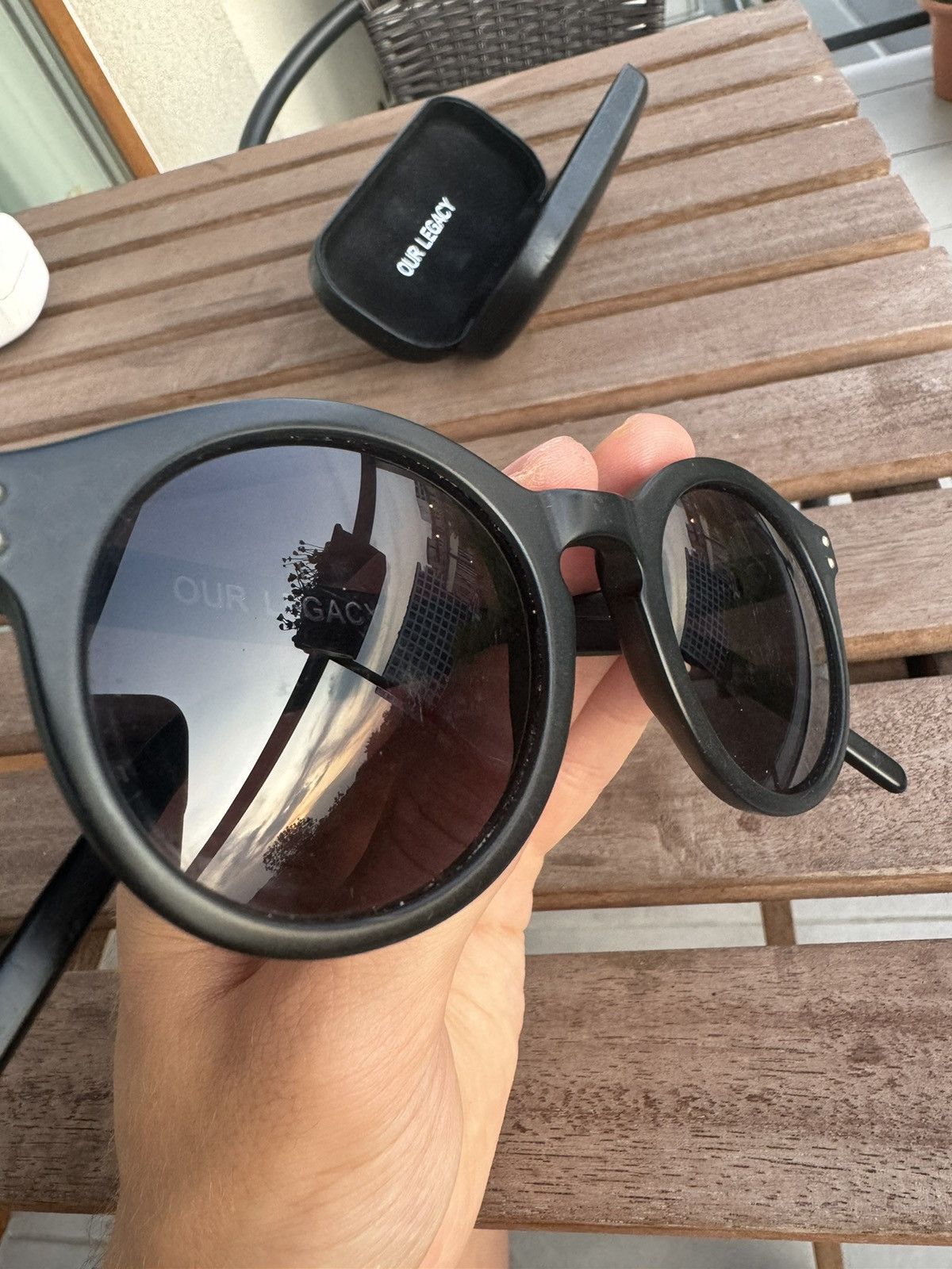 Our Legacy Our Legacy m Bold handmade sunglasses Size ONE SIZE - 14 Thumbnail