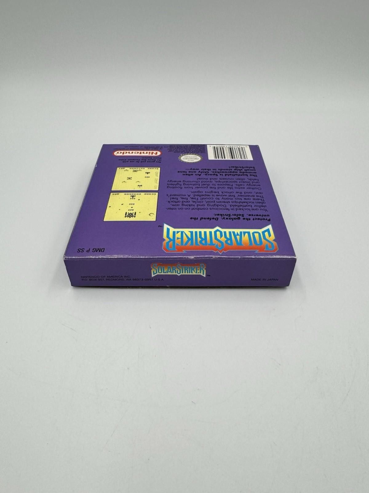 Nintendo Game Boy Collection BOXES RADAR MISSION Solar Striker Go Tan Size ONE SIZE - 7 Thumbnail