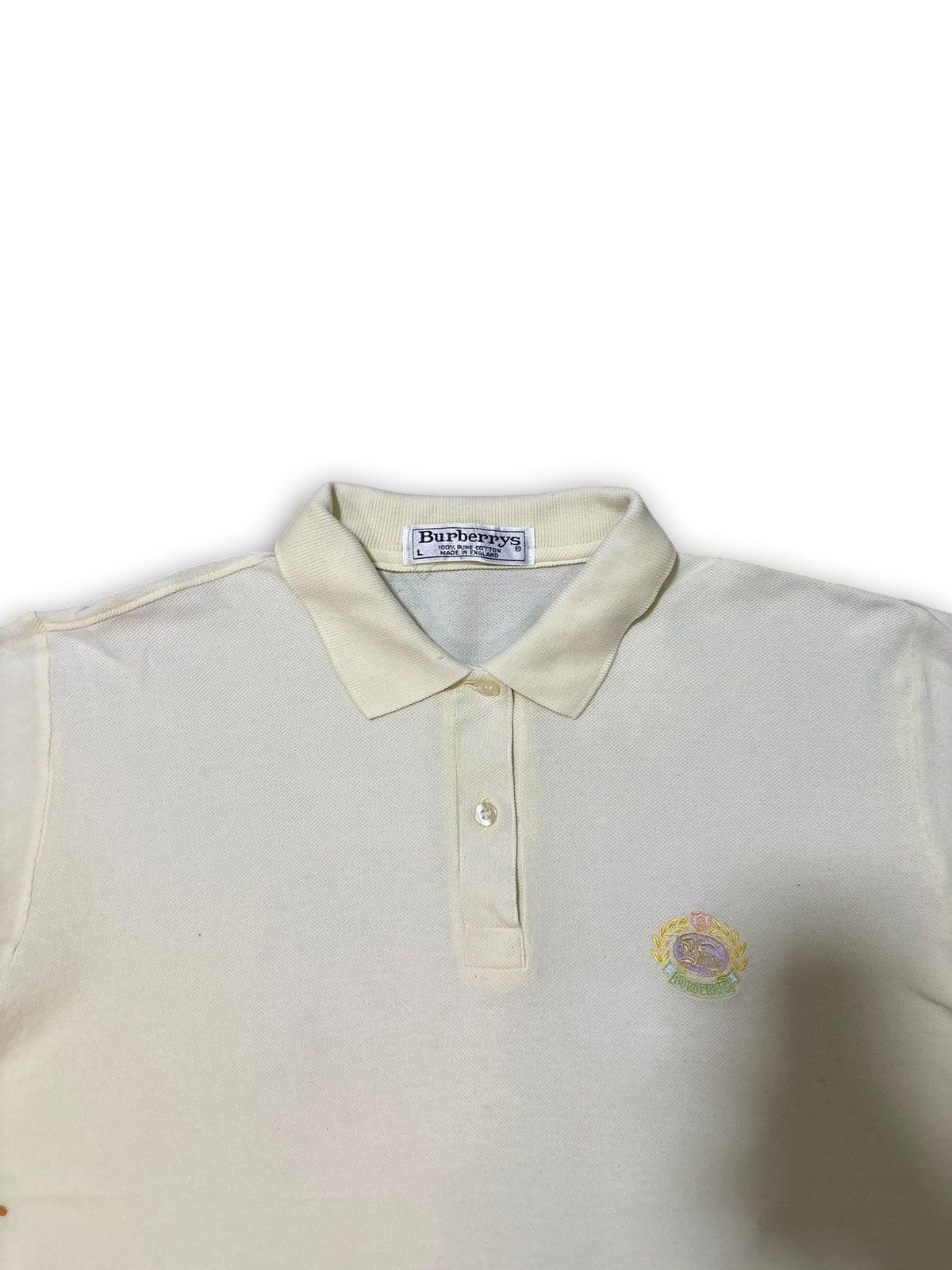 Burberry Vintage Piece Burberrys Polo Tee Size US M / EU 48-50 / 2 - 2 Thumbnail