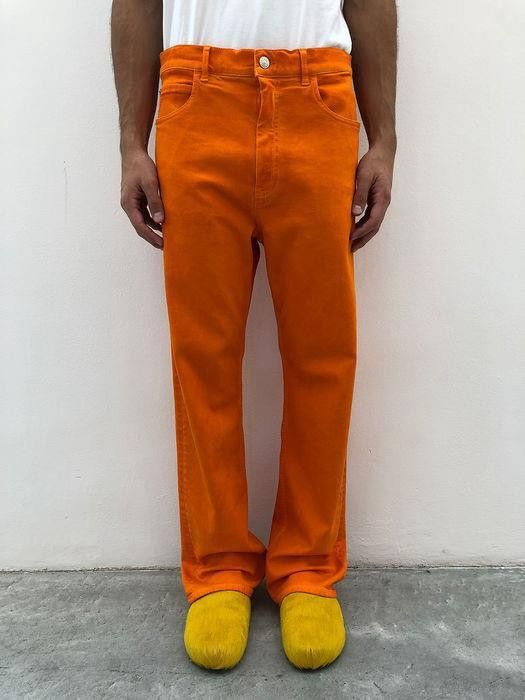 Marni o1srvl11e0724 Denim Trousers in Orange Size US 30 / EU 46 - 1 Thumbnail