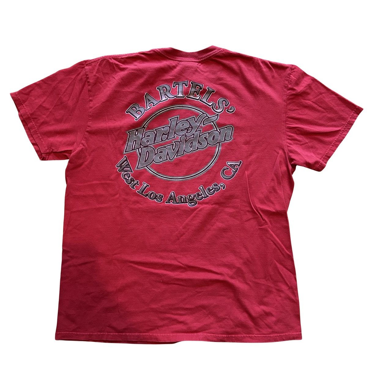 Harley Davidson Vintage Y2K Harley Davidson Los Angeles Shirt Size XL Size US XL / EU 56 / 4 - 3 Thumbnail
