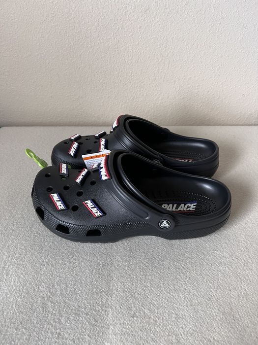 Palace Palace Crocs Basically A Classic Clog in Black | Grailed