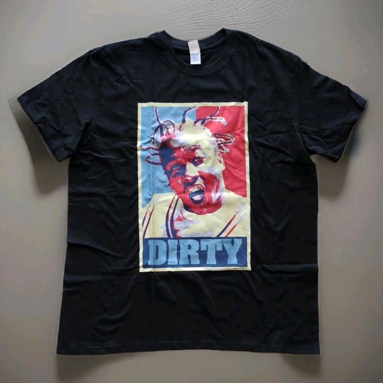 Vintage VINTAGE OL DIRTY BASTARD Shirt XL Black Wu Tang Rap T Memorial Hip Hop RARE Extra Large Size US XL / EU 56 / 4 - 2 Thumbnail