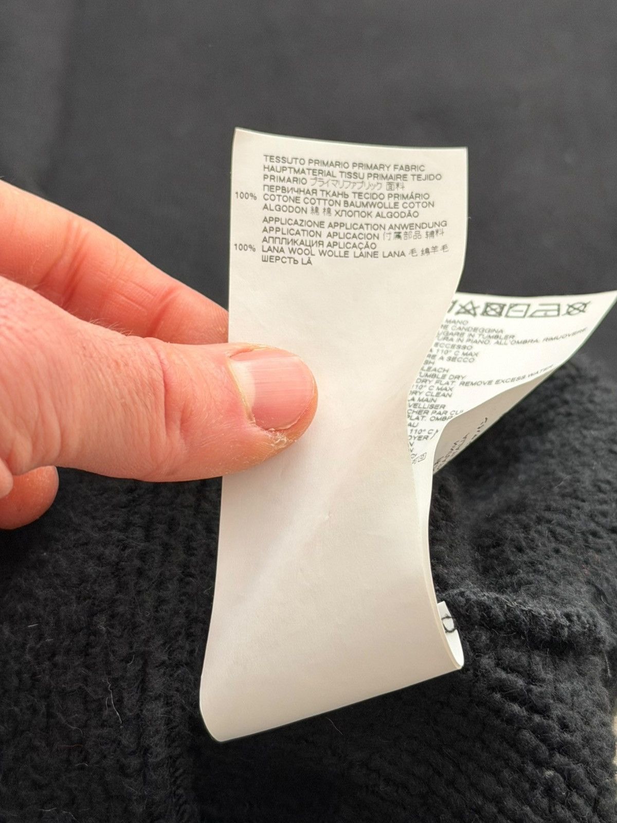 Maison Margiela V-Neck Sweater Hybrid Crewneck Size US M / EU 48-50 / 2 - 11 Thumbnail