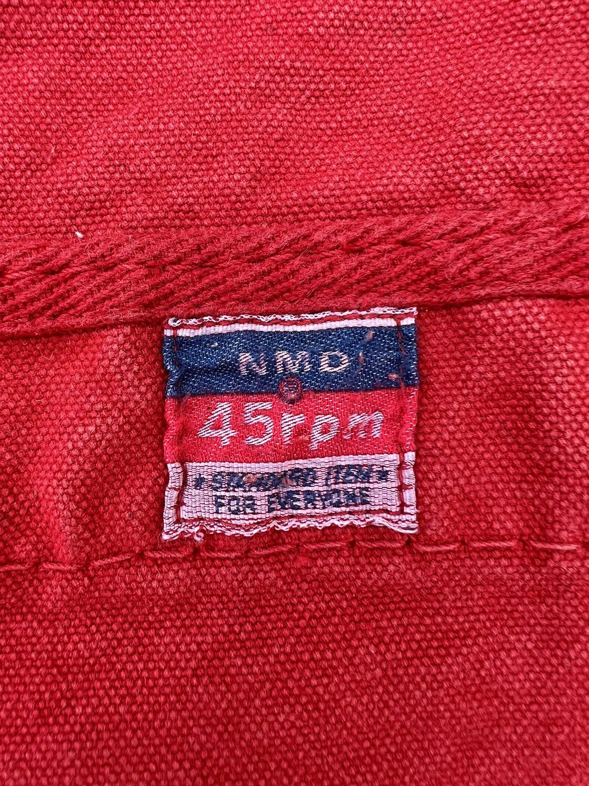 45rpm Vintage 45rpm Japan Fade Red Duck Cotton Messenger Bag Size ONE SIZE - 23 Thumbnail