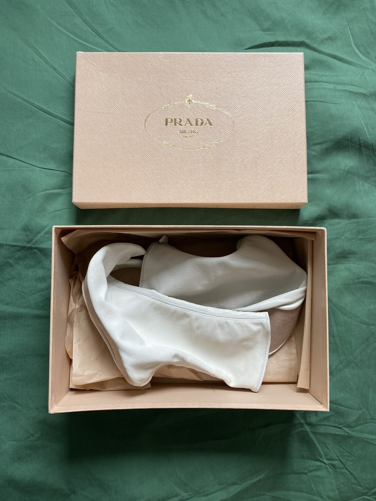 Prada Prada Runway Tabi Socks (IT0109) Size US 7 / IT 37 - 12 Thumbnail