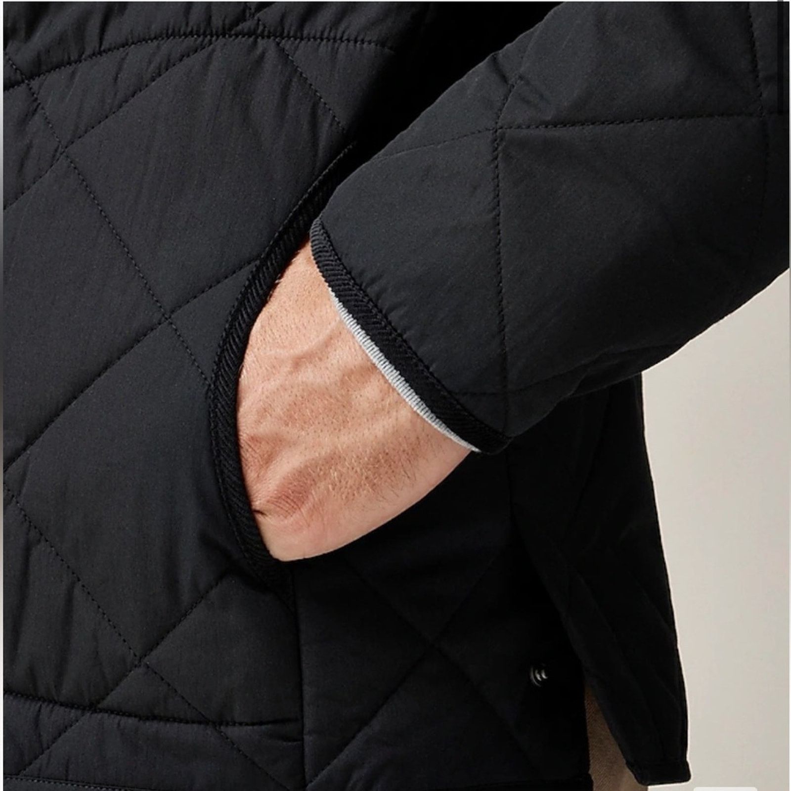 J.Crew J. Crew Sussex quilted jacket with PrimaLoft® Gray Sz Medium Size US M / EU 48-50 / 2 - 4 Thumbnail