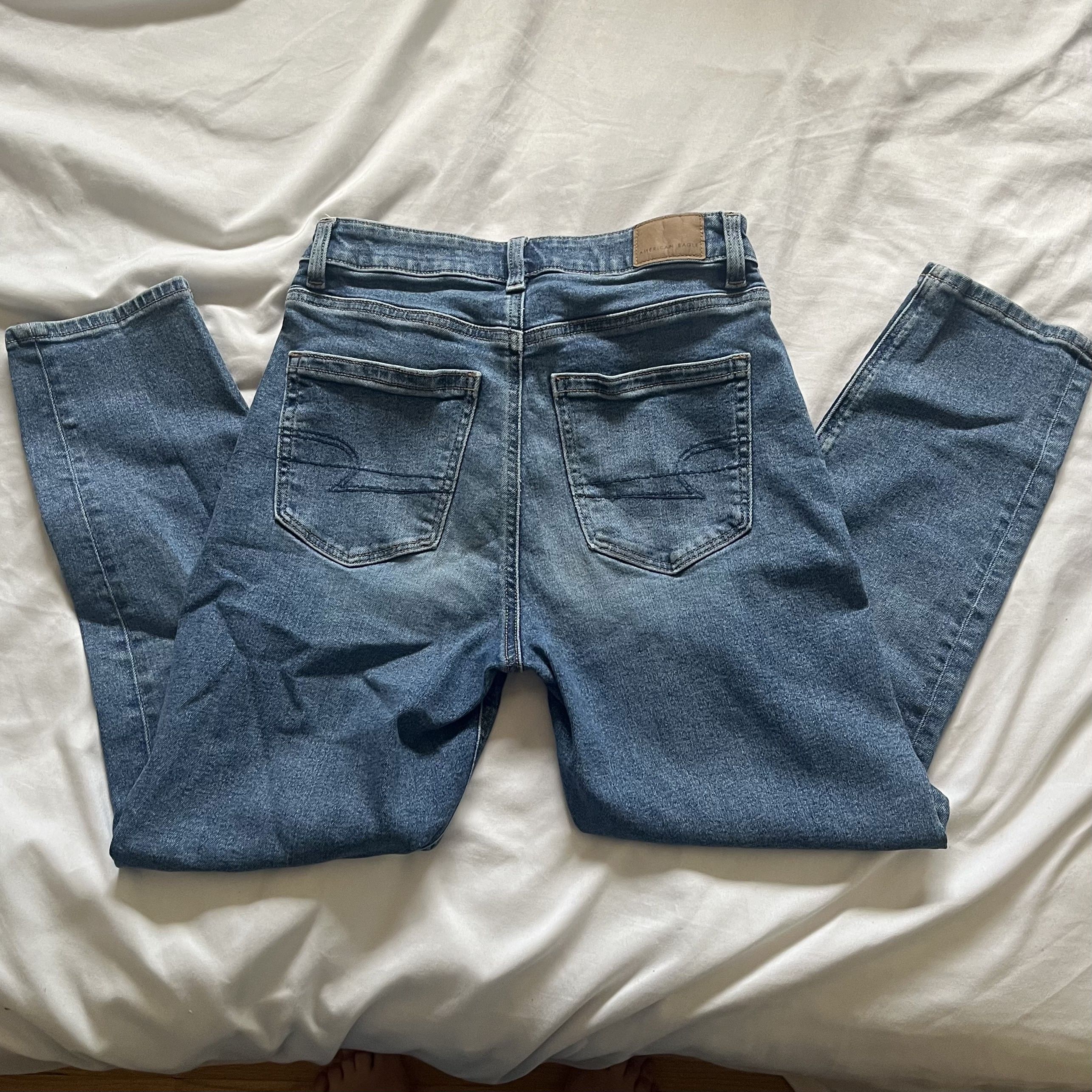 American Eagle Outfitters American Eagle Stretch Blue Jeans “Mom Jean” Size 25" / US 0 / IT 36 - 3 Thumbnail