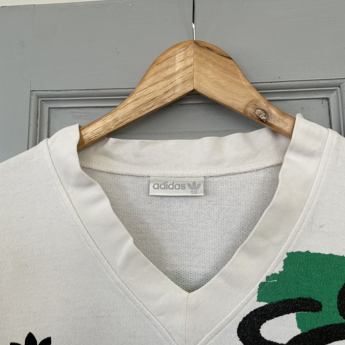 Adidas Vintage 80’s Adidas Stefan Edberg Sweatshirt Size US L / EU 52-54 / 3 - 6 Thumbnail