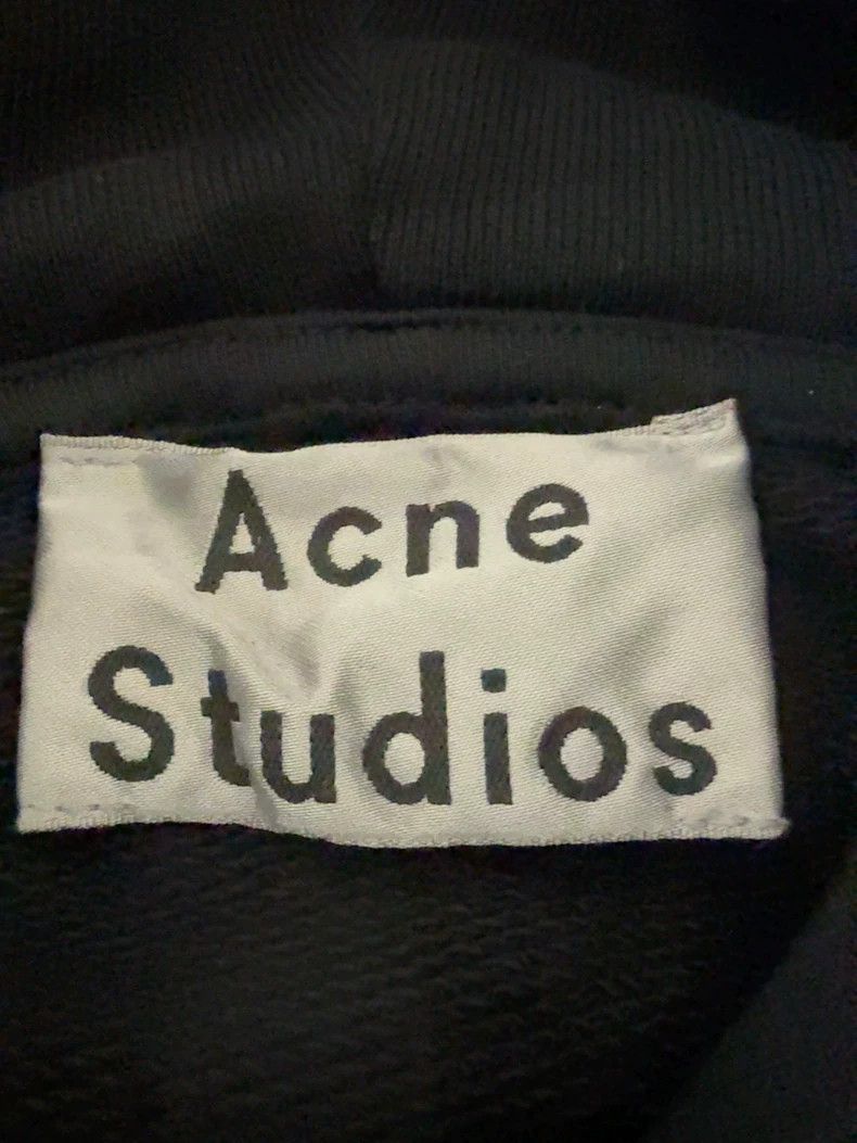 Acne Studios Acne Studios Black hooded sweatshirt Size US L / EU 52-54 / 3 - 5 Thumbnail