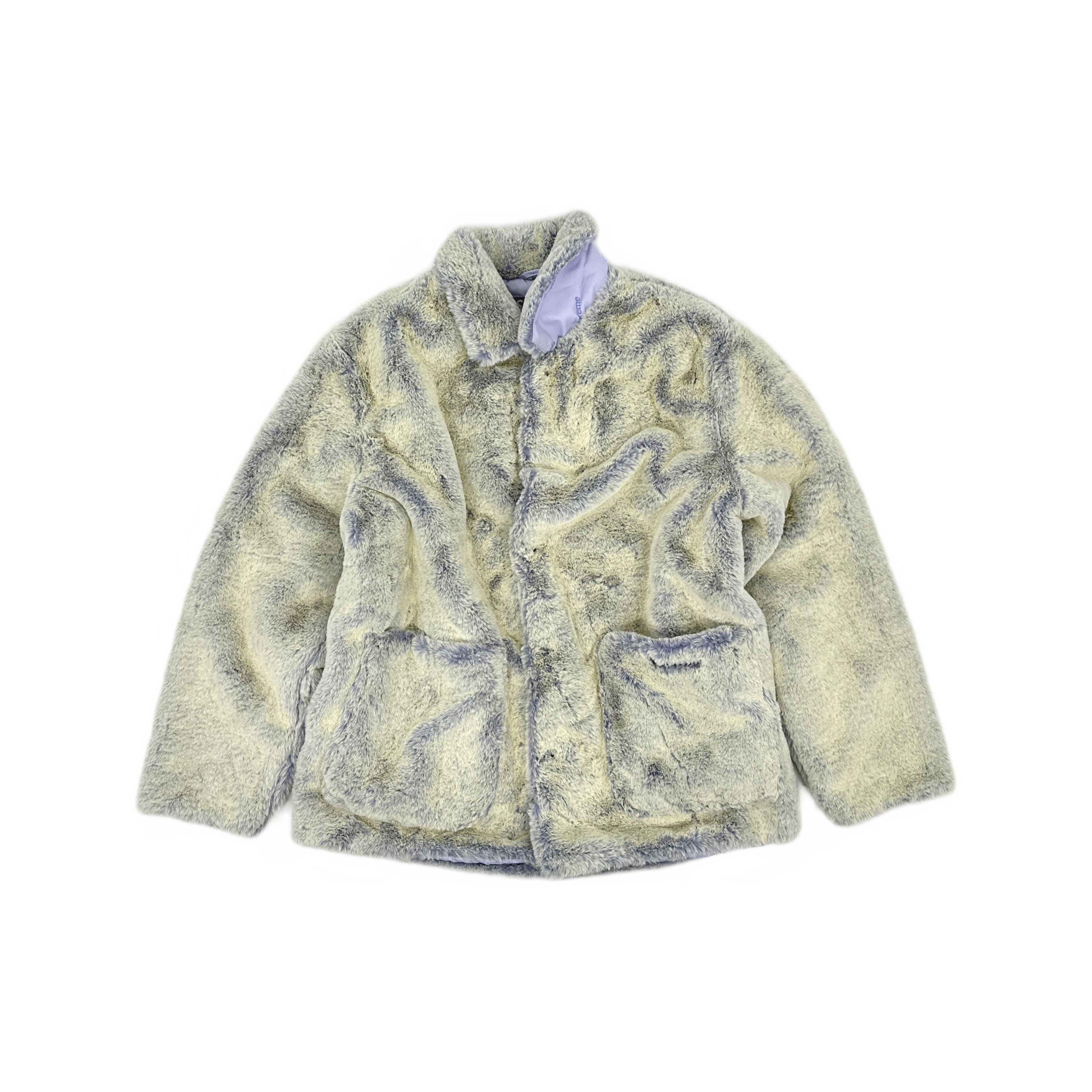 Supreme Supreme 2-Tone WINDSTOPPER® Faux Fur Jacket | Grailed