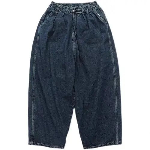 VIBE Retro Street Hip Hop Large Size Loose Jeans Size US 32 / EU 48 - 7 Thumbnail