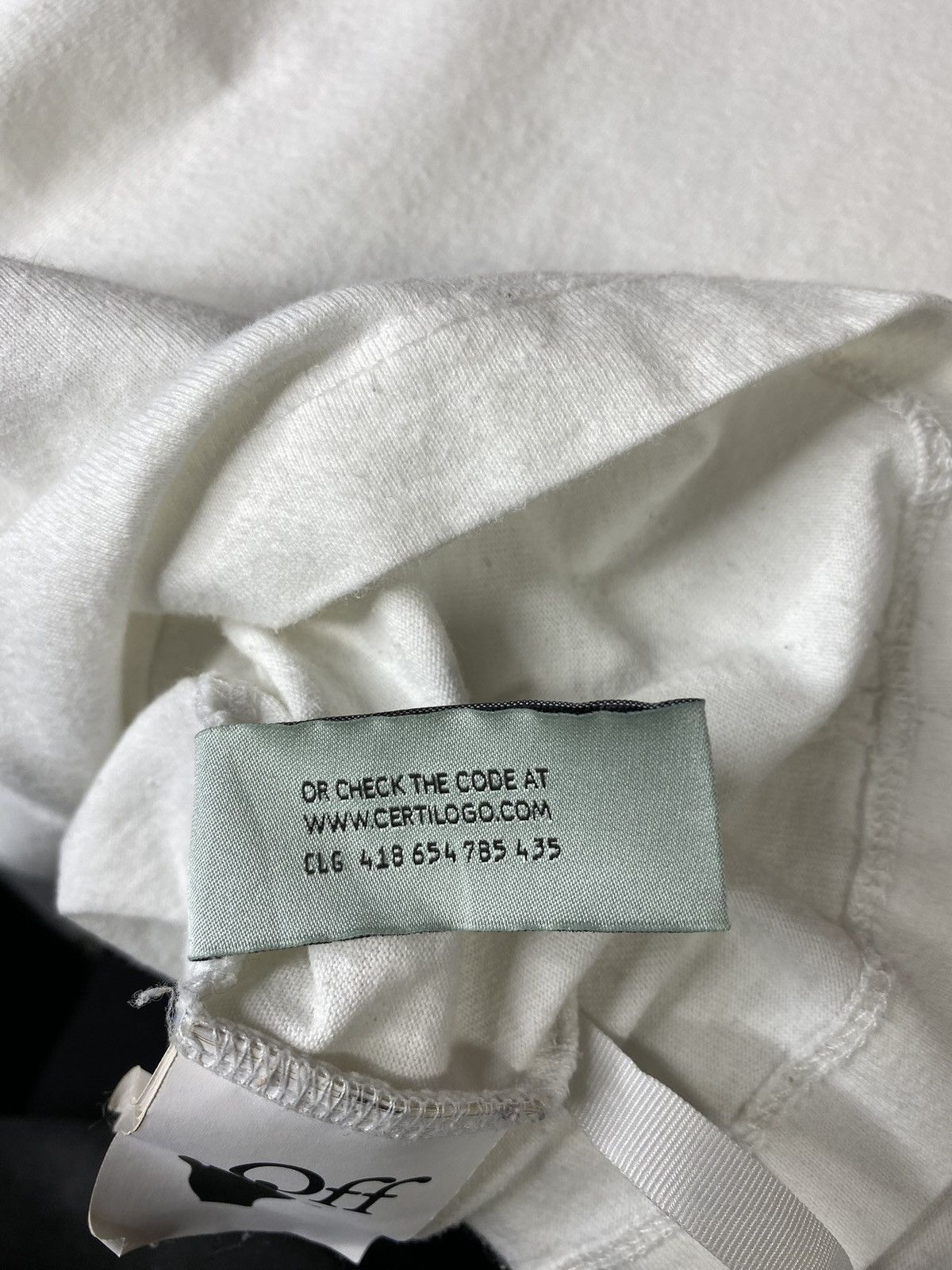 Off-White Virgil Abloh Arrows White T-Shirt Size Medium