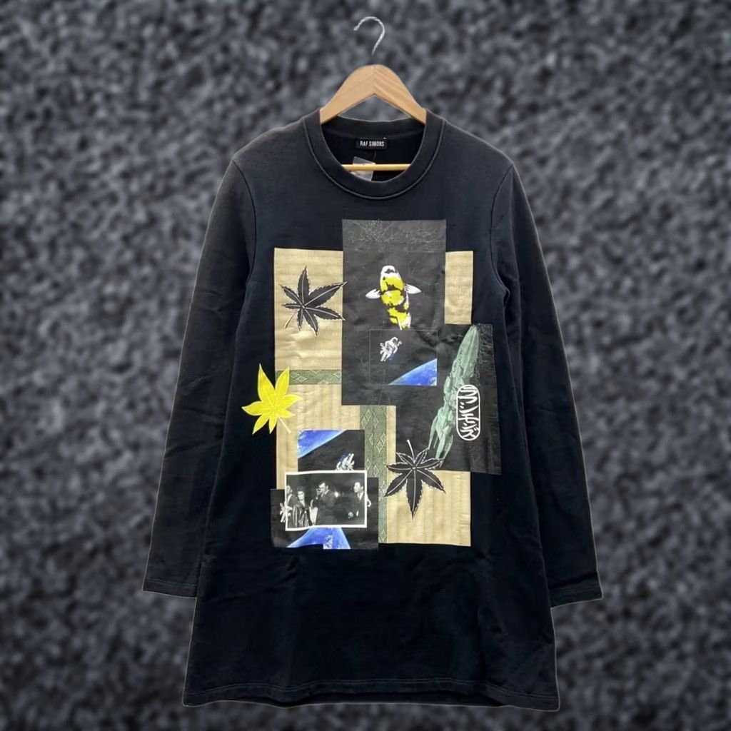 Raf Simons S/S 1998 The Black Palms logo sweatshirt | Grailed
