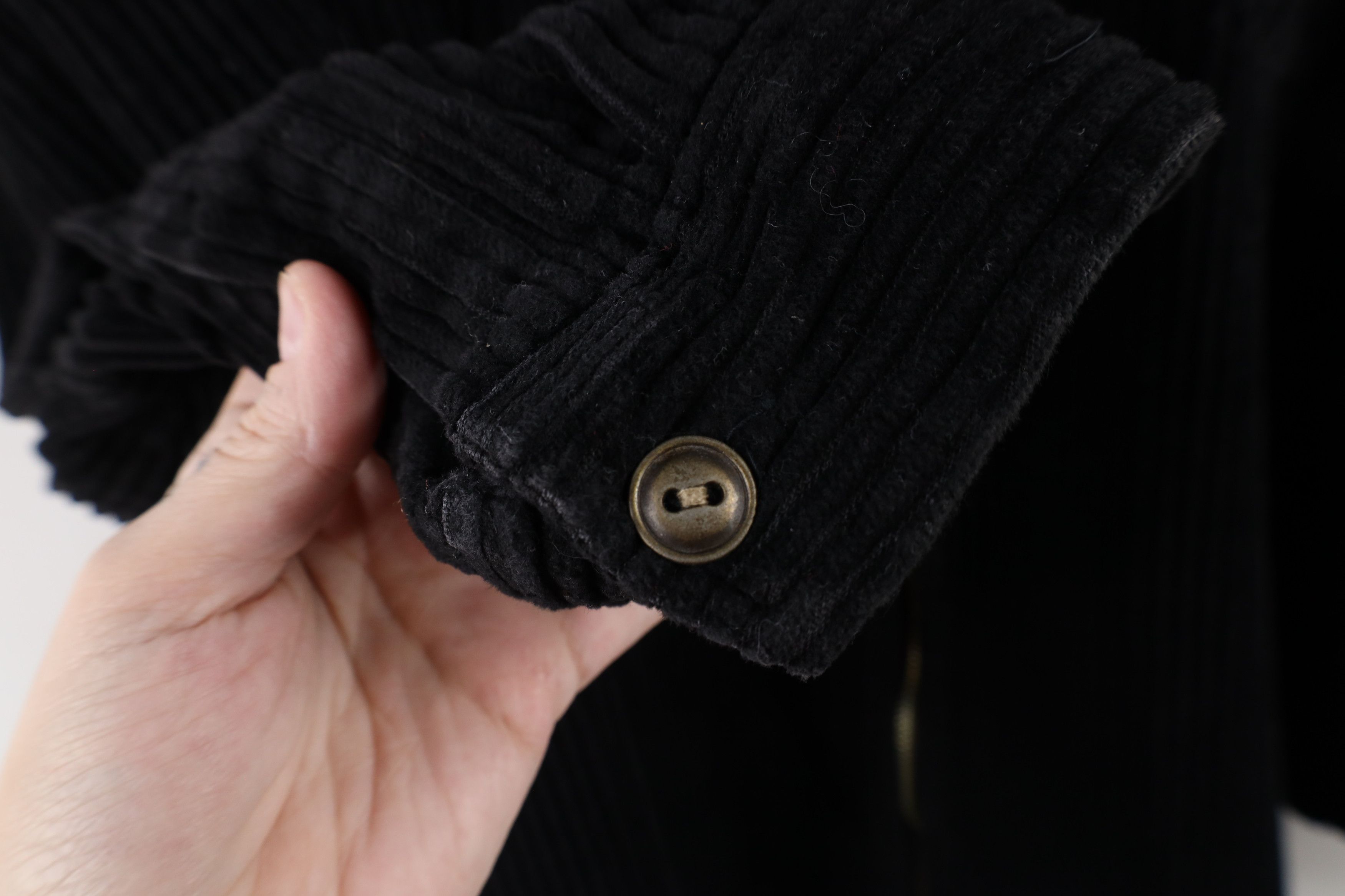 Vintage Vintage 90s Streetwear Flannel Lined Corduroy Shirt Jacket Size L / US 10 / IT 46 - 7 Thumbnail