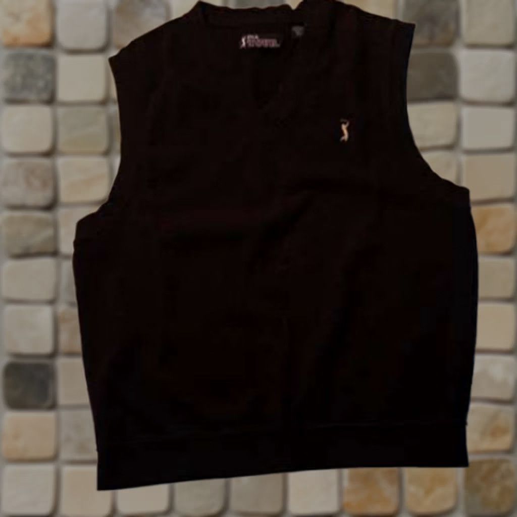 PGA Tour PGA Tour Black Large Golf Warm-Up Vest Size US L / EU 52-54 / 3 - 1 Thumbnail