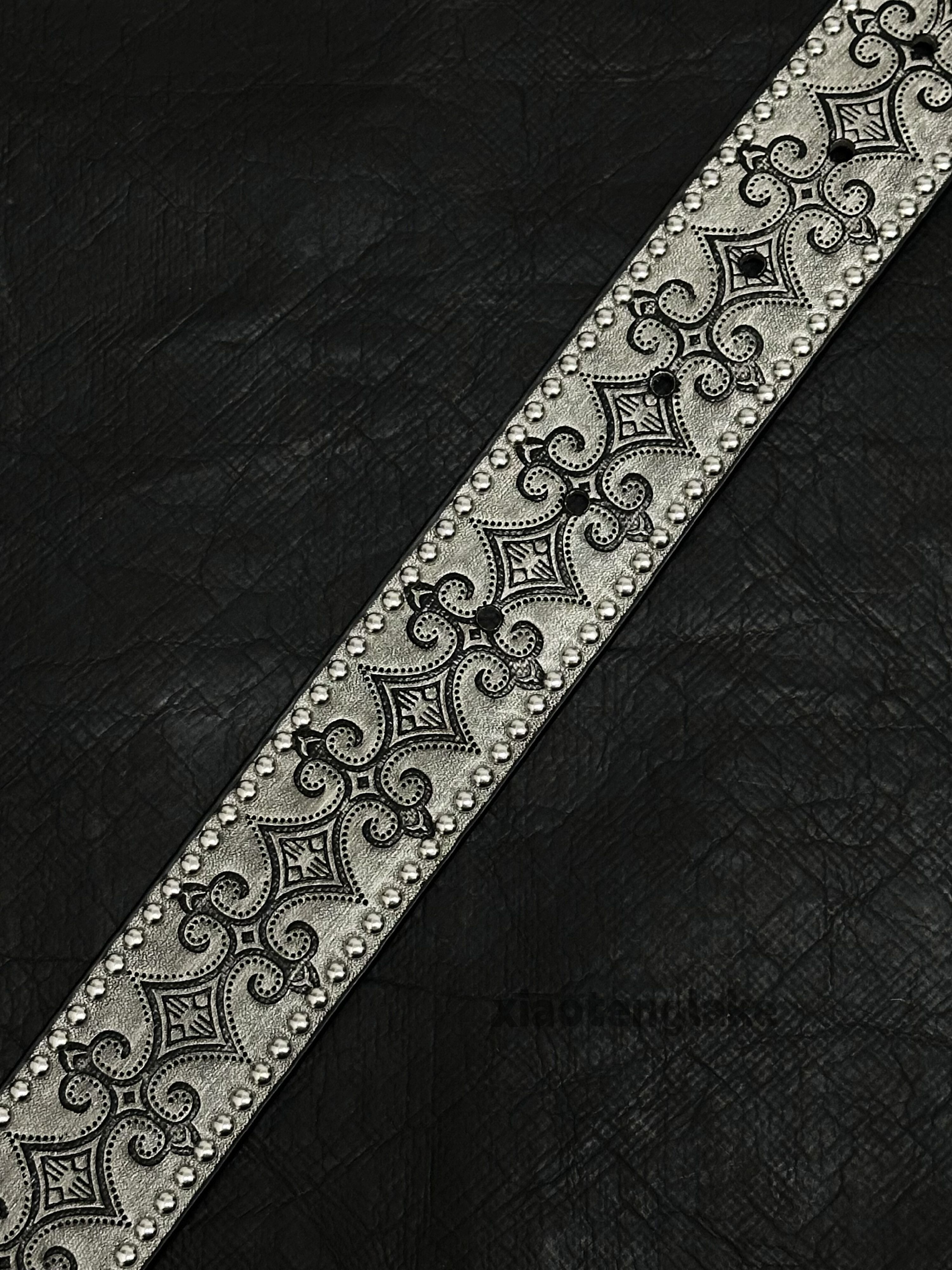 Japanese Brand Unisex utility punk yuppie full pattern festival belt Size ONE SIZE - 4 Thumbnail