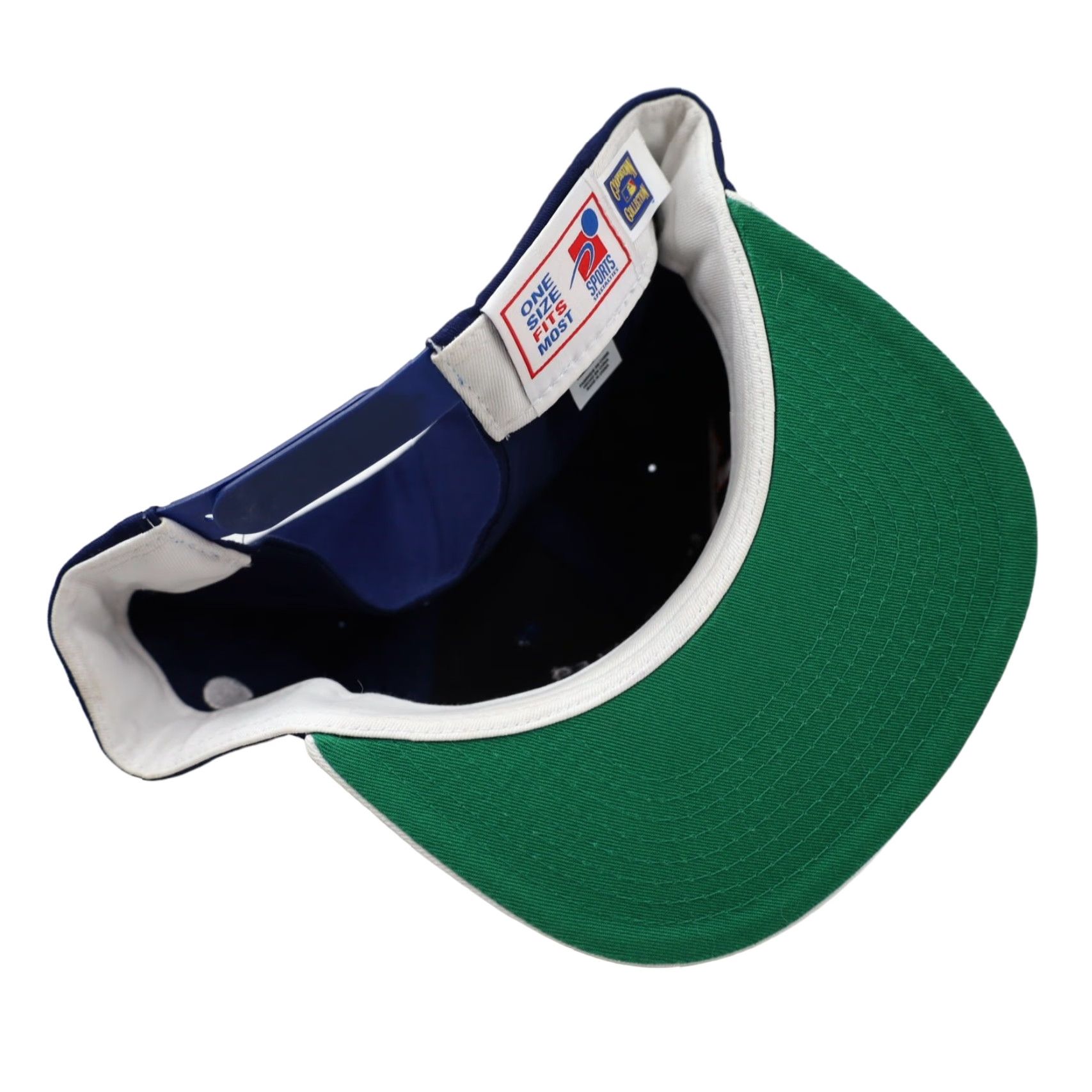 Sports Specialties VINTAGE Sports Specialties Dodgers Script Spellout Snapback Hat Mens One Size Blue Dodgers Script Spellout Snapback Hat Size ONE SIZE - 6 Thumbnail
